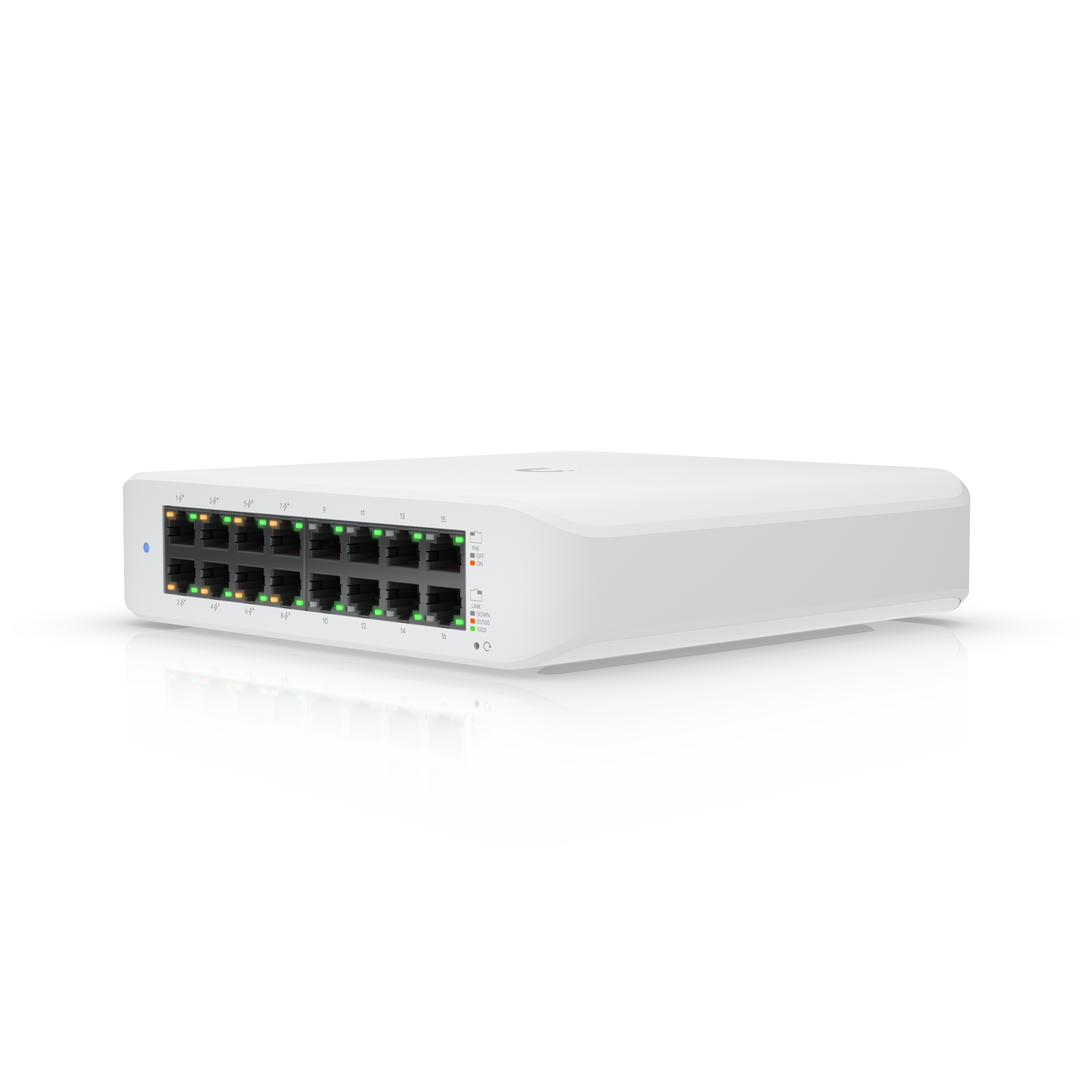 Ubiquiti USW-LITE-16-POE UniFi Switch Lite 16 Port Gigabit Managed Switch with 8 POE+ Ports