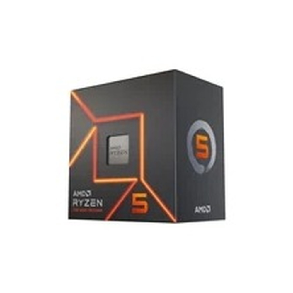 AMD Ryzen 5 7600 6 Core AM5 Processor, 12 Threads, 3.8GHz up to 5.1GHz Boost, 38MB Cache, 65W, Wraith Stealth Cooler, Radeon Graphics