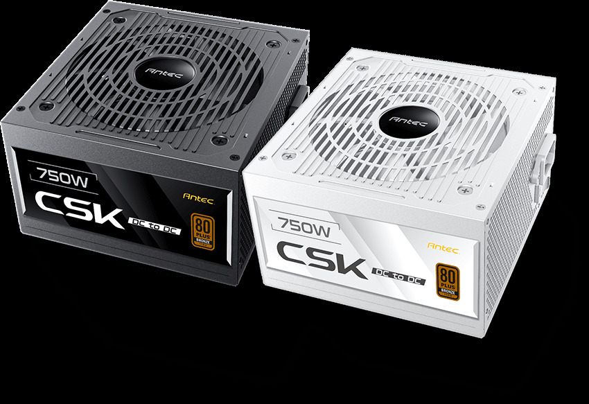 Antec CSK DC 750W PSU, 80+ Bronze, Fully Wired, Antec's 5-year warranty