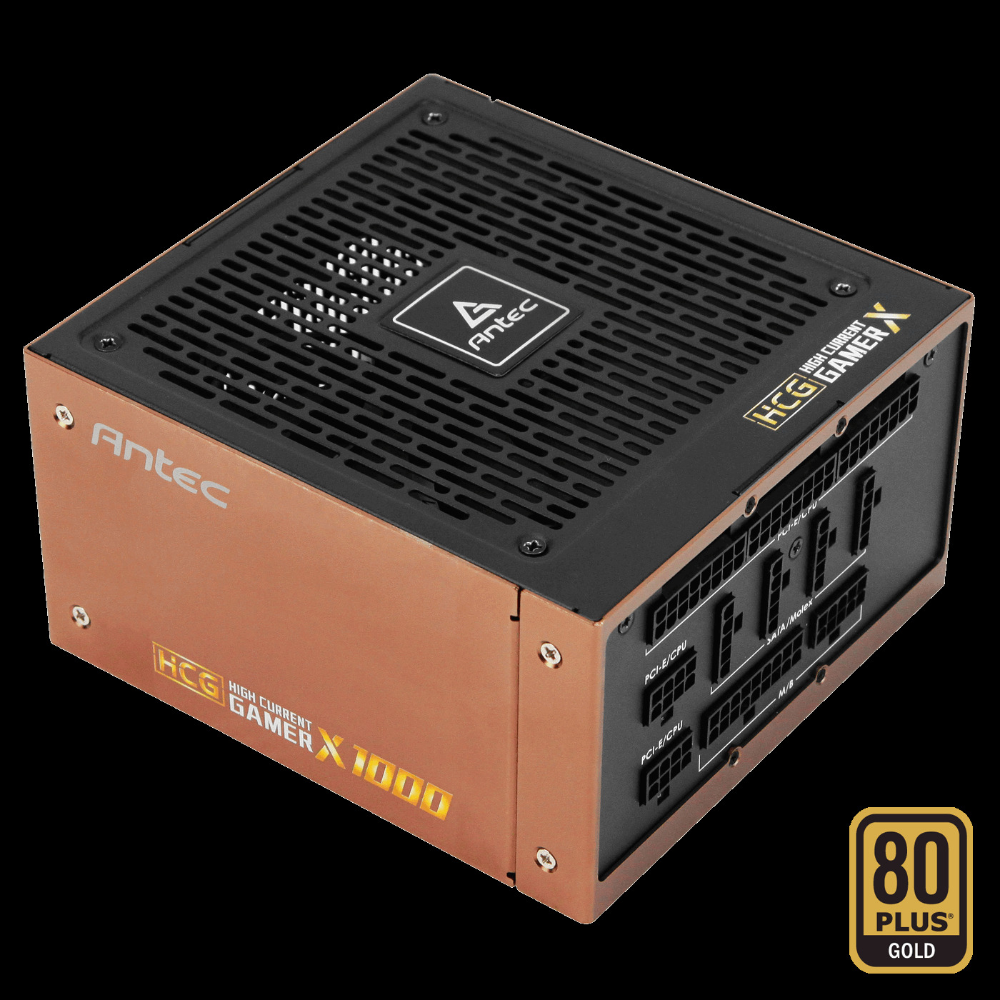 Antec HCG1000 PRO Platinum ATX 3.1 Power Supply - 1000W, Fully Modular, 80 PLUS Platinum Certified, Silent Fan, High-Performance Gaming PSU