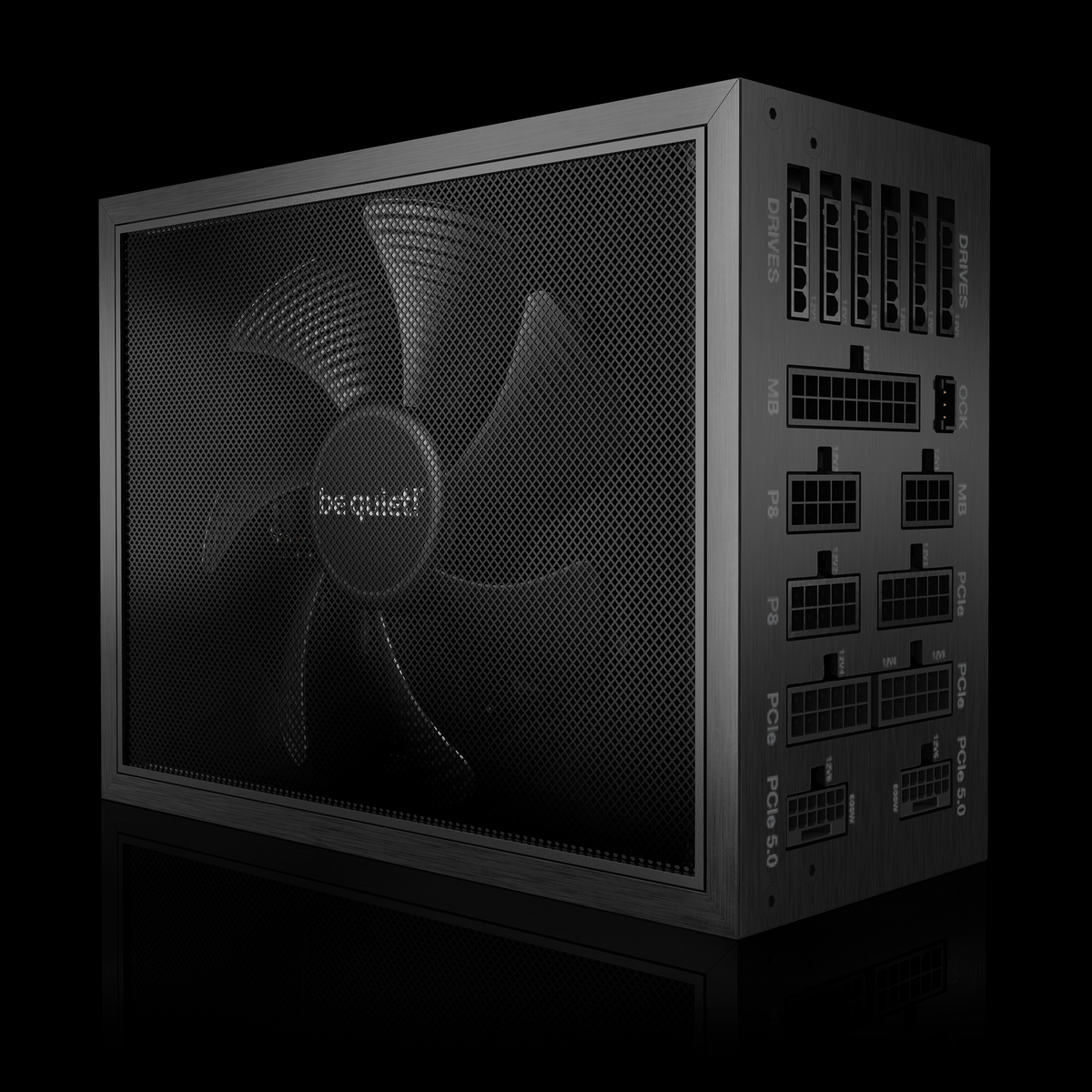 be quiet! Dark Power Pro 13 1300W PSU, 80 PLUS Titanium, ATX 3.0 PSU with full support for PCIe 5.0 GPUs and GPUs with 6+2 pin connectors, 10-year manufacturer’s warranty