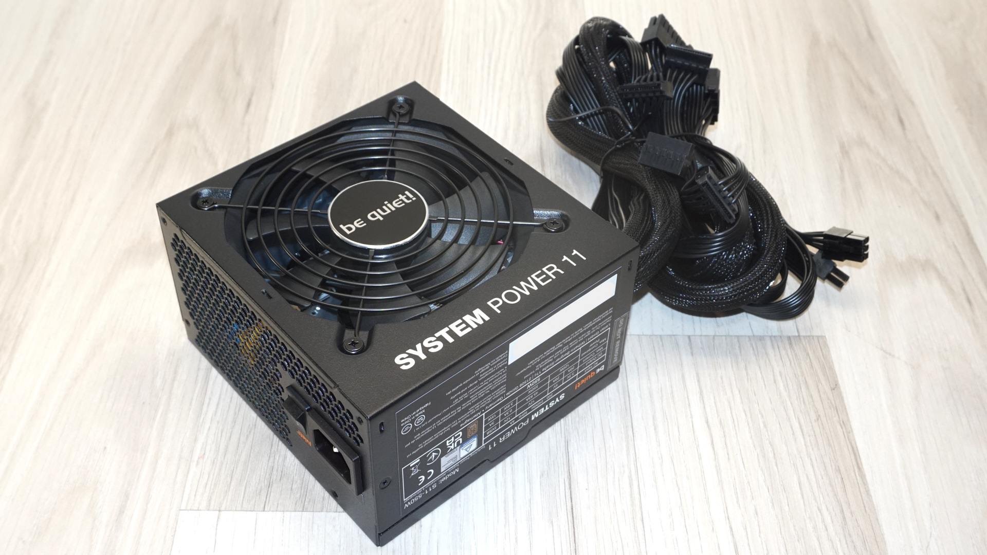 be quiet! System Power 11 550W is ATX 3.1 compliant and PCIe 5.1 compatible, 5-year manufacturer's warranty
