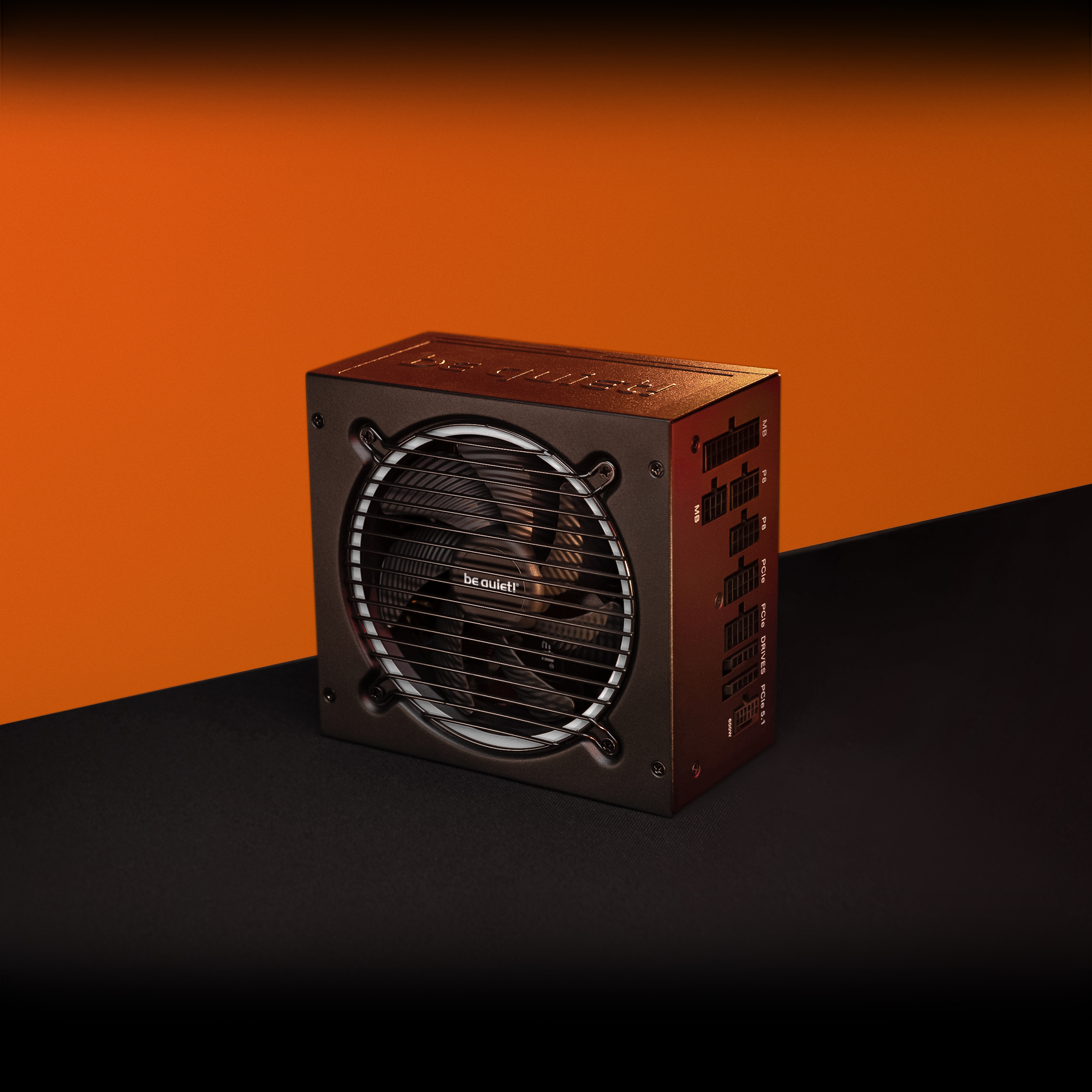 be quiet! Pure Power 13 M 550W is ATX 3.1 compliant and PCIe 5.1 compatible, 10-year manufacturer's warranty
