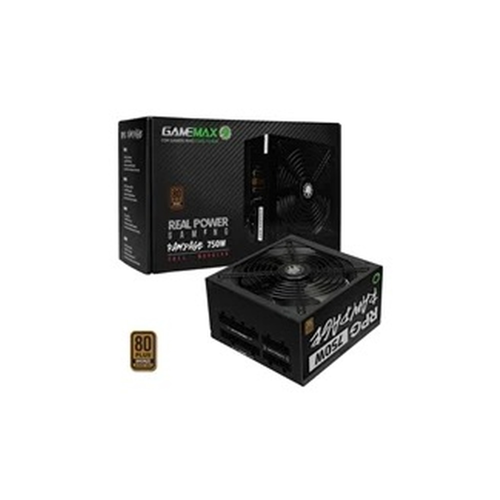 Gamemax RPG Rampage 750W Fully Modular 80 Plus Bronze PSU With 140mm FDB Fan