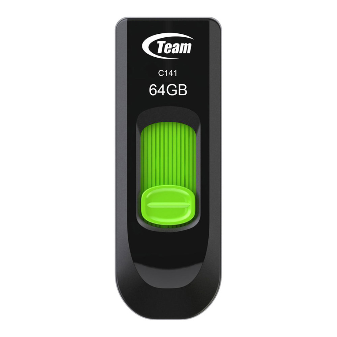 Team C141 64GB USB 2.0 Green USB Flash Drive