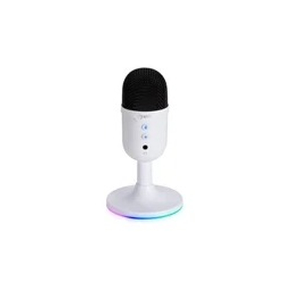Marvo Scorpion MIC-06 Blast 40 USB RGB Noise Cancelling Wired Microphone (White)