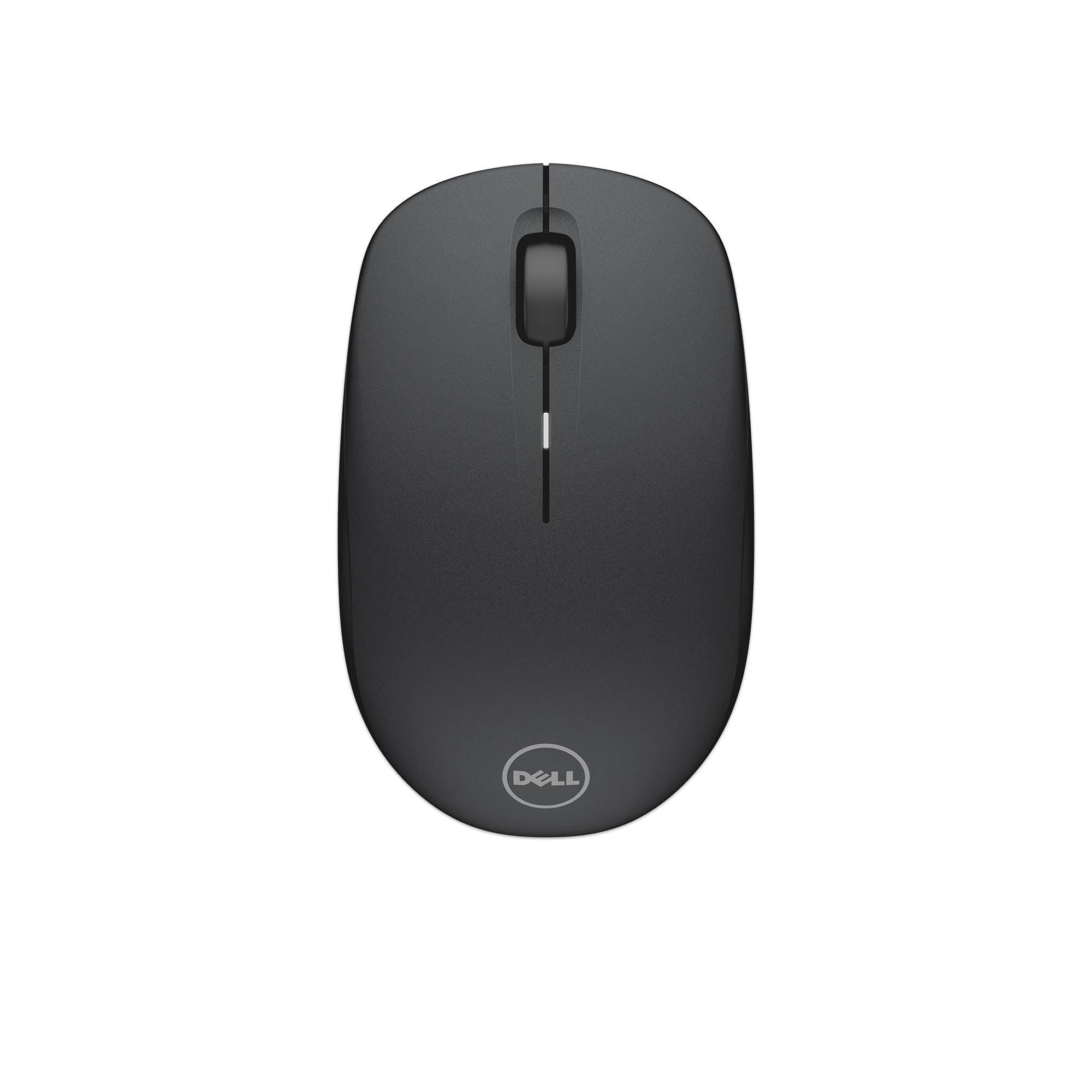 Dell WM126 - Mouse - optical - 3 buttons - wireless - RF - USB wireless receiver