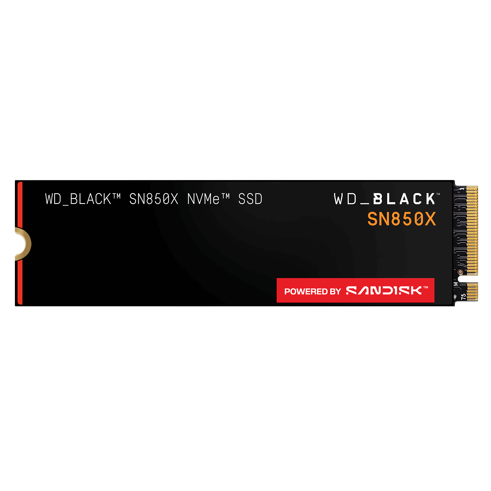 WD_BLACK SN850X WDS200T2X0E - SSD - encrypted - 2 TB - internal - M.2 2280 - PCIe 4.0 x4 (NVMe) - TCG Opal Encryption 2.01