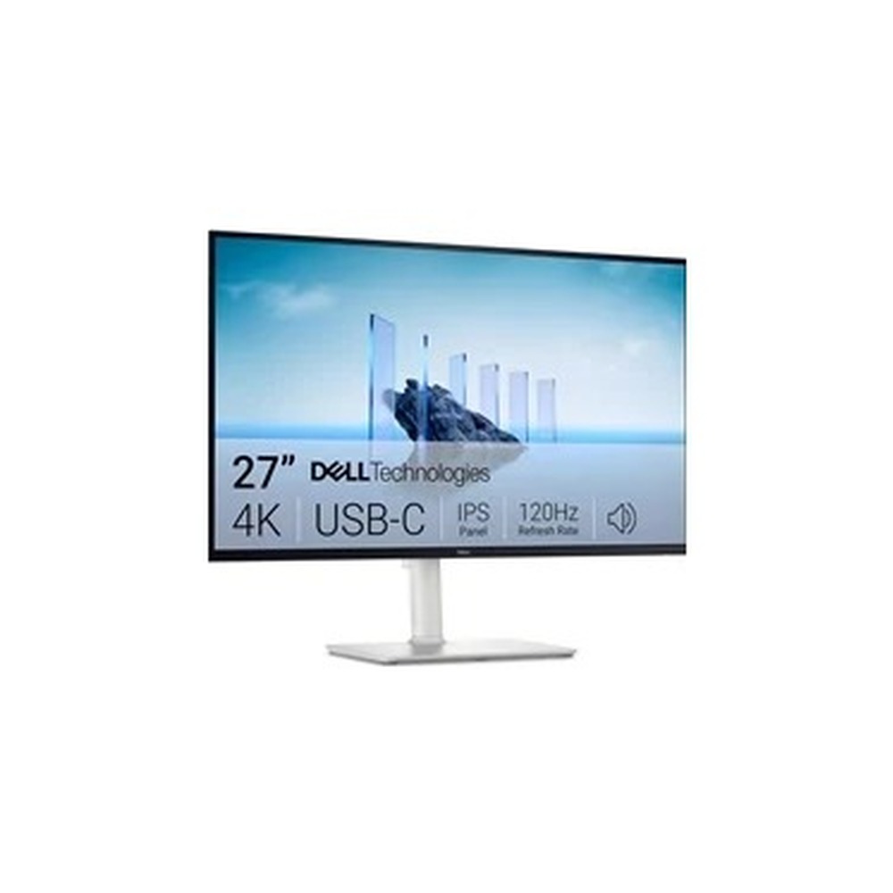 Dell Plus S2725QC - LED monitor - 27" - 3840 x 2160 4K @ 120 Hz - IPS - 350 cd/m - 1500:1 - 4 ms - 2xHDMI, USB-C - speakers - with 3 years Basic Hardware Service with Advanced Exch
