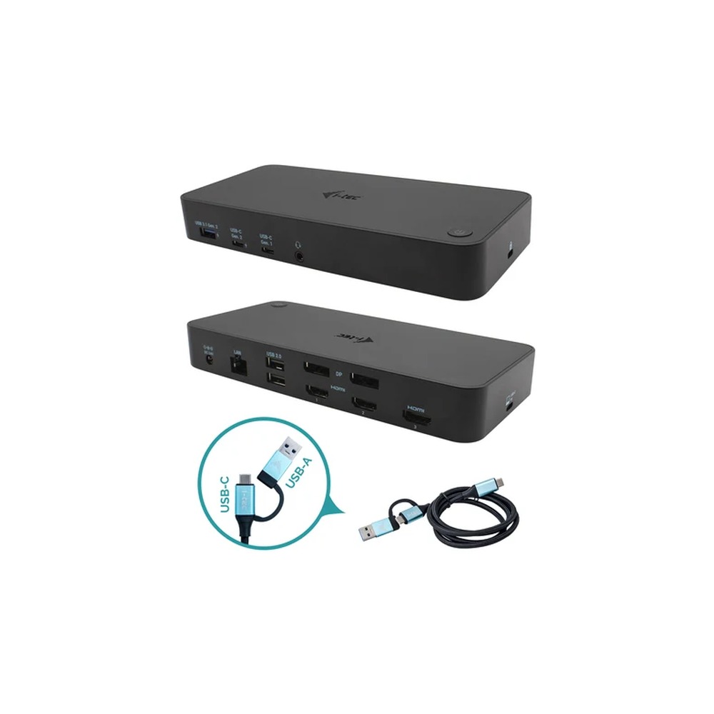 I-TEC USB 3.0 / USB-C / THUNDERBOLT 3X 4K DOCKING STATIO