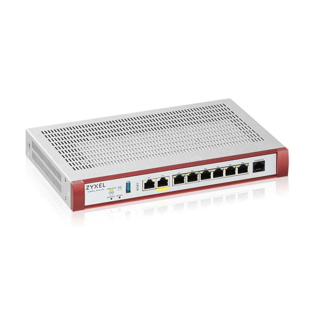 USG FLEX100 H SERIES 7 GIGABIT USER-DEFINABLE PORTS 1X1G POE+ 1