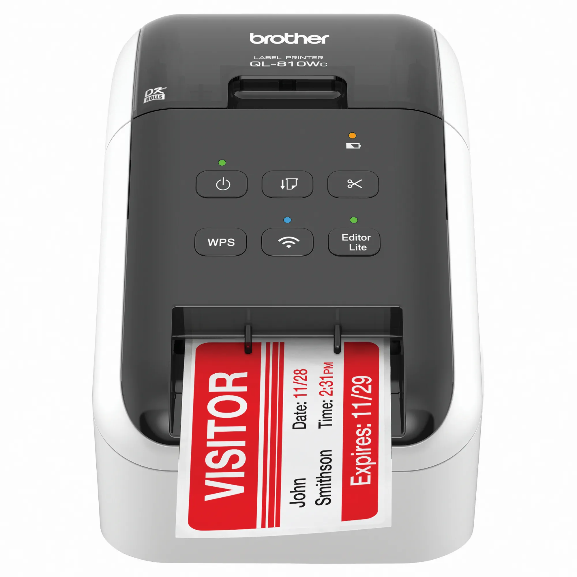 BROTHER QL810WC WIRELESS LABEL PRINTER