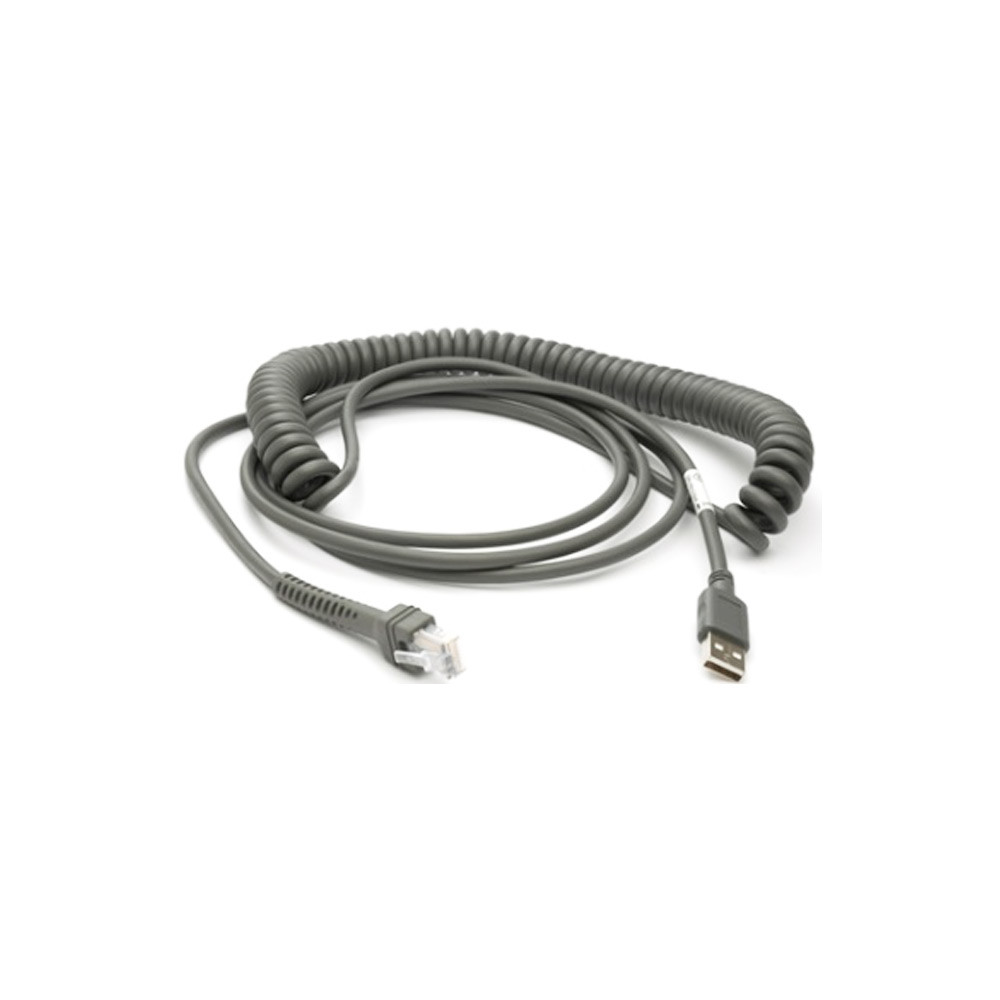USB CBL SERIE A SERIES A CONN. 9FT COILED ROHS
