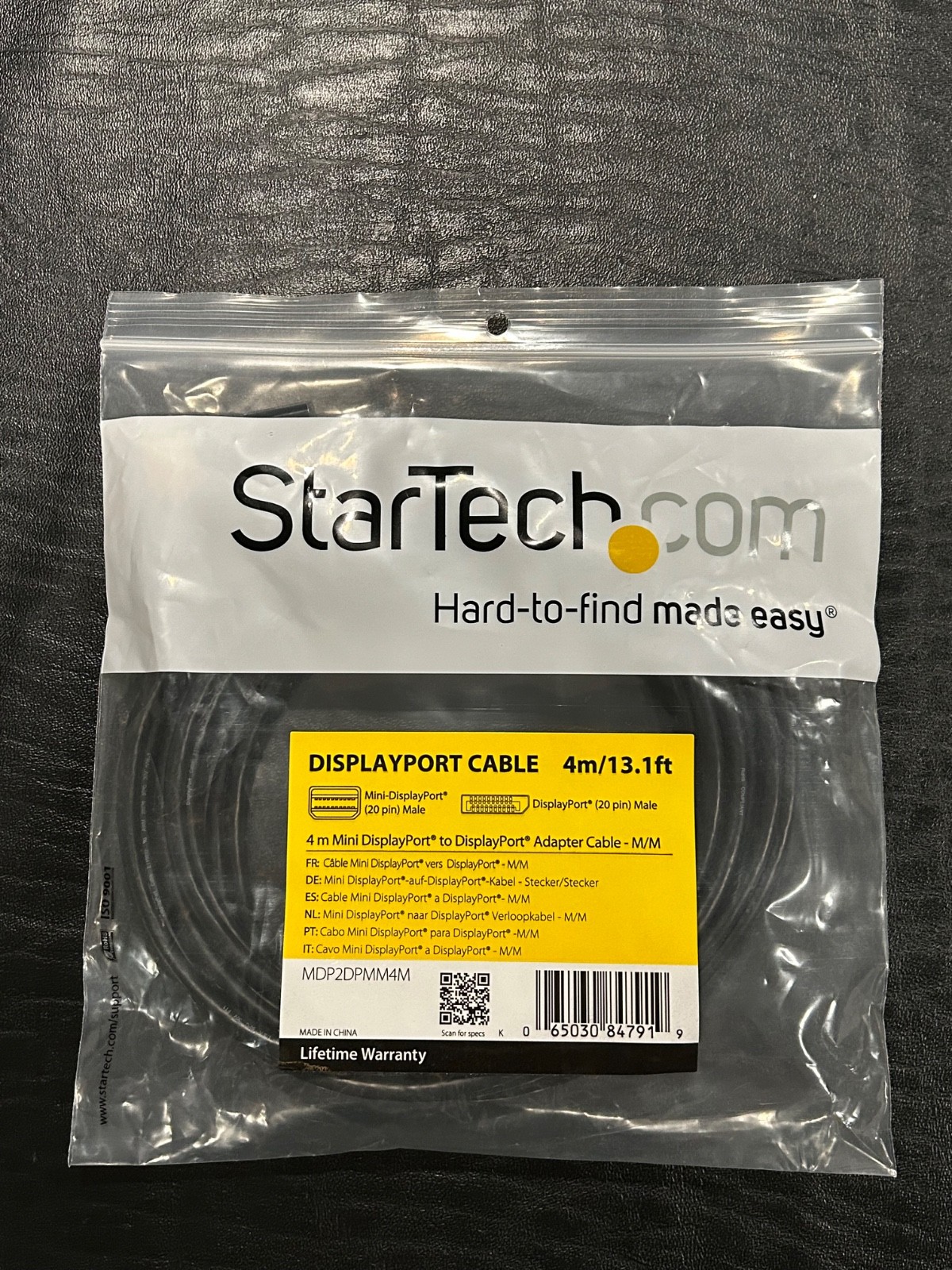 Startech MINI DISPLAYPORT TO DISPLAYPORT