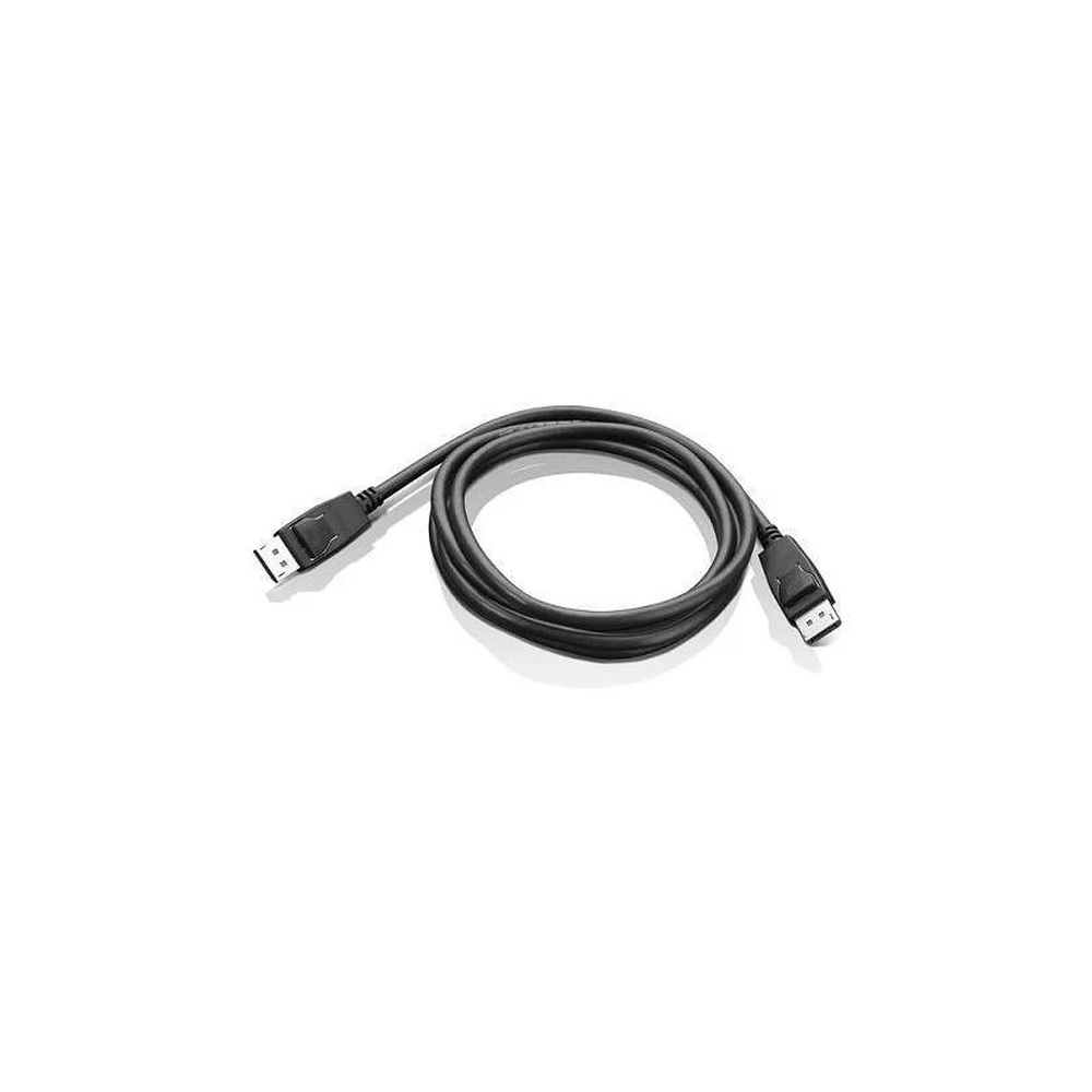 Lenovo - DisplayPort cable - DisplayPort (M) to DisplayPort (M) - 1.8 m - for ThinkCentre M75t Gen 2, M80s Gen 3, M90a Gen 3, M90q Gen 2, M90t Gen 3, ThinkCentre neo 70