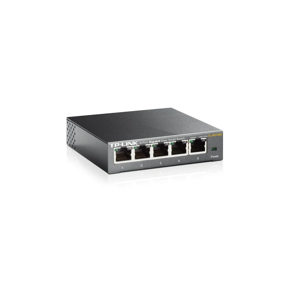 TP-Link TL-SG105E 5-Port Metal Gigabit Easy Smart Switch