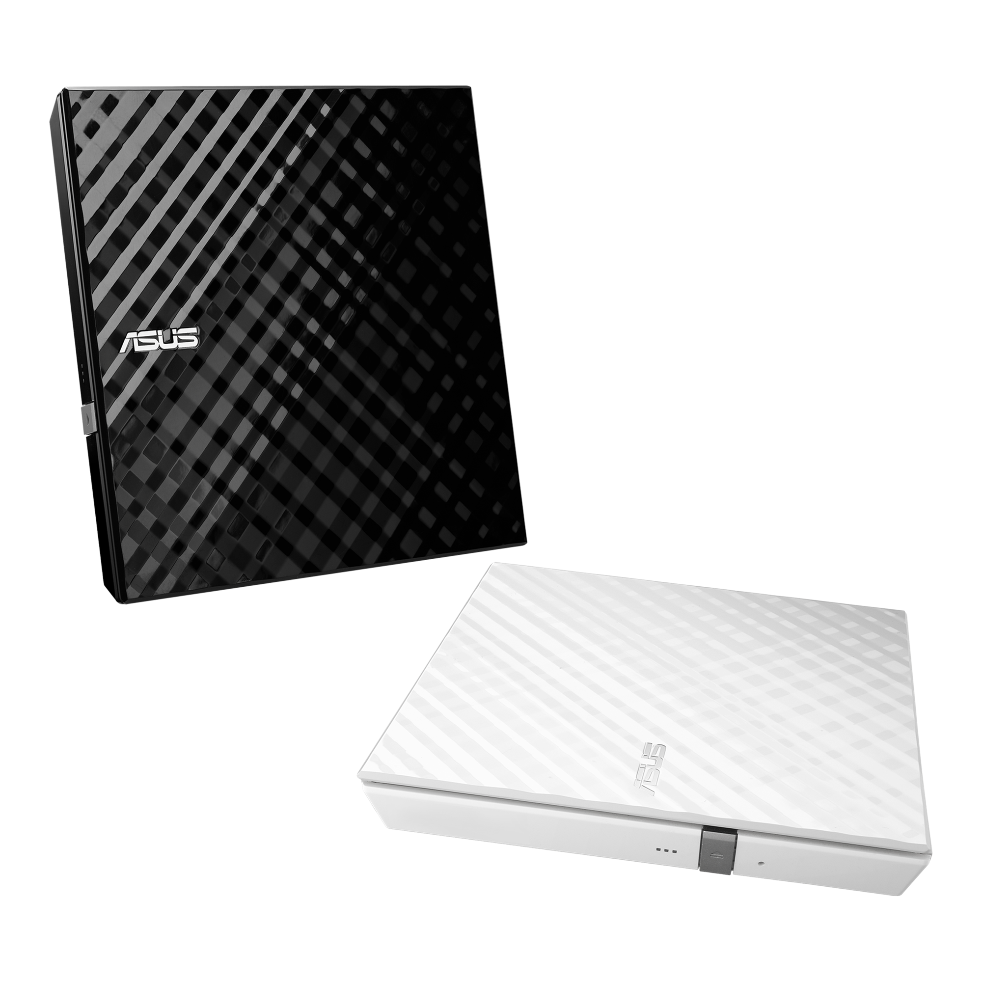 ASUS SDRW-08D2S-U LITE - Disk drive - DVD±RW (±R DL) / DVD-RAM - 8x/8x/5x - USB 2.0 - external - white