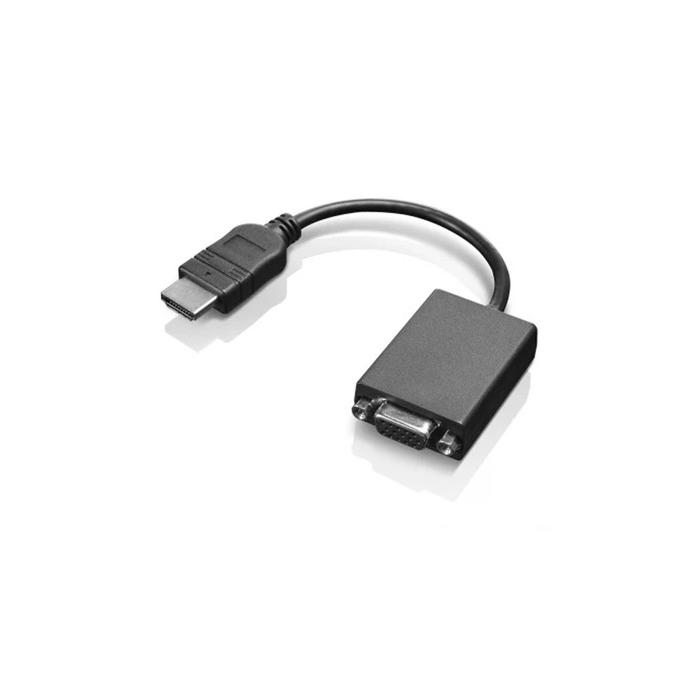 Lenovo - Adapter - HDMI male to HD-15 (VGA) female - 20 cm