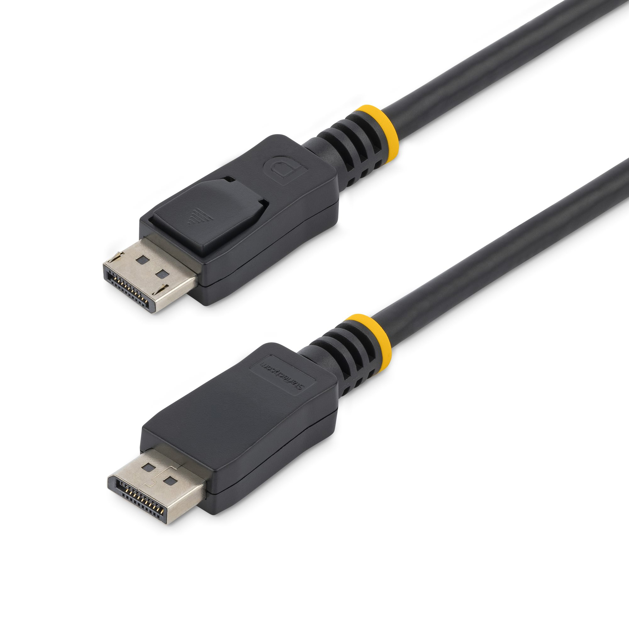StarTech 3m Certified DisplayPort 1.2 Cable M/M with Latches DP 4k - DisplayPort cable - DisplayPort (M) to DisplayPort (M) - 3 m - latched, molded - black