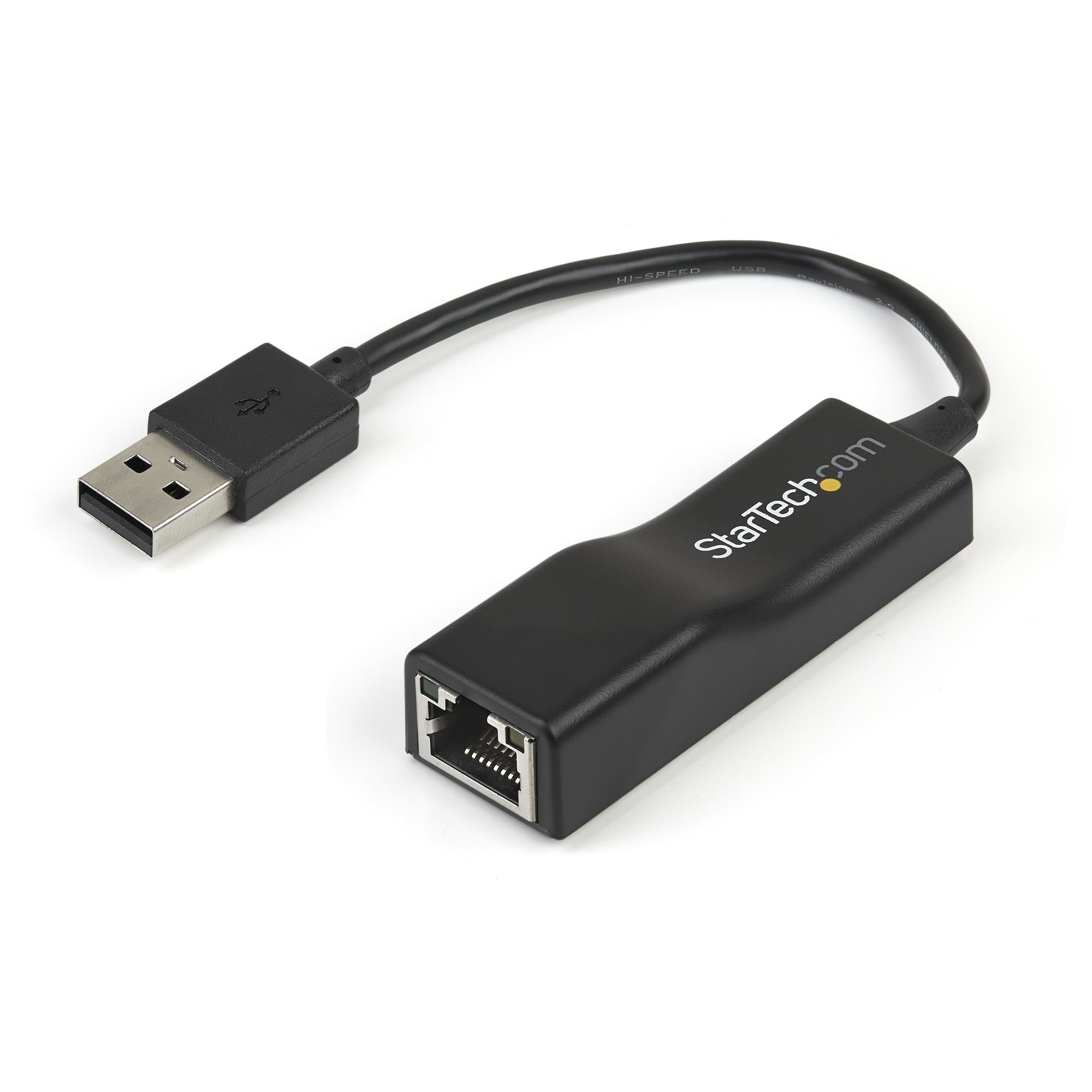 Startech USB 2.0 to 10/100 Mbps Ethernet Network Adapter Dongle - USB Network Adapter - USB 2.0 Fast Ethernet Adapter - USB NIC (USB2100) - Network adapter - USB 2.0 - 10/100 Ethernet - black