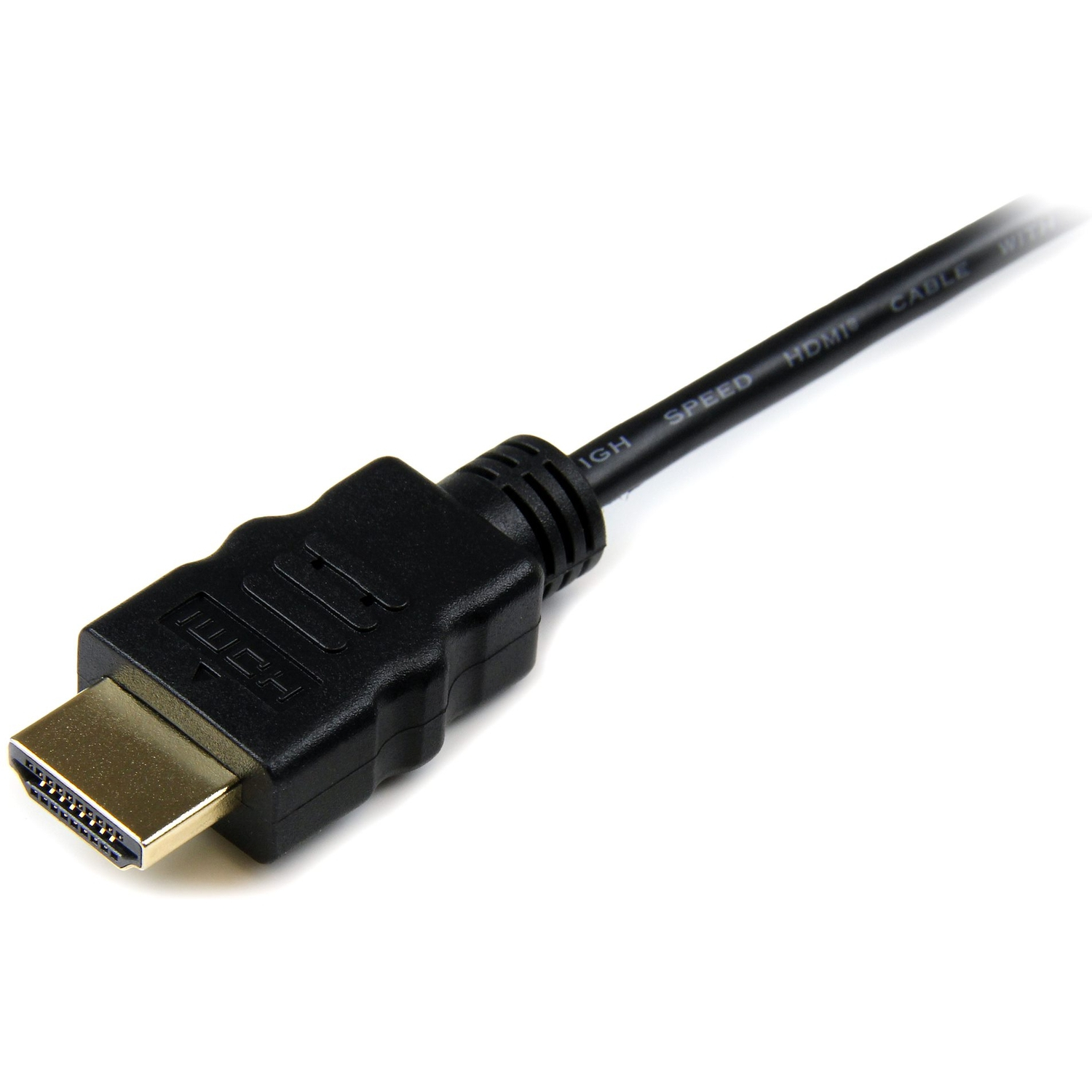 Startech 2m High Speed HDMI Cable with Ethernet HDMI to HDMI Micro - HDMI cable with Ethernet - HDMI male to 19 pin micro HDMI Type D male - 2 m - black