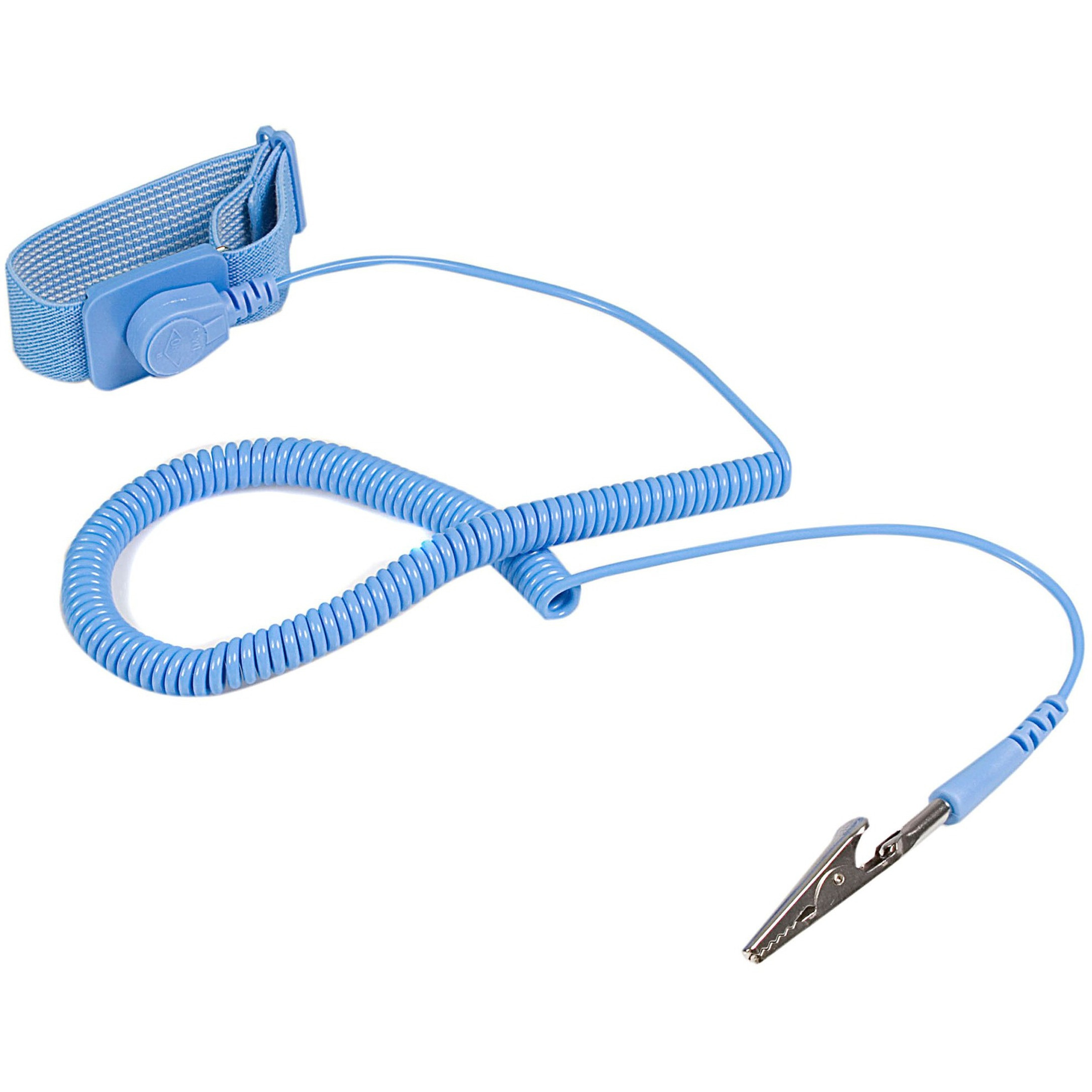Startech ESD Anti Static Wrist Strap Band with Grounding Wire - AntiStatic Wrist Strap - Anti-static wrist band (SWS100) - Anti-static wrist band - for P/N: M3013