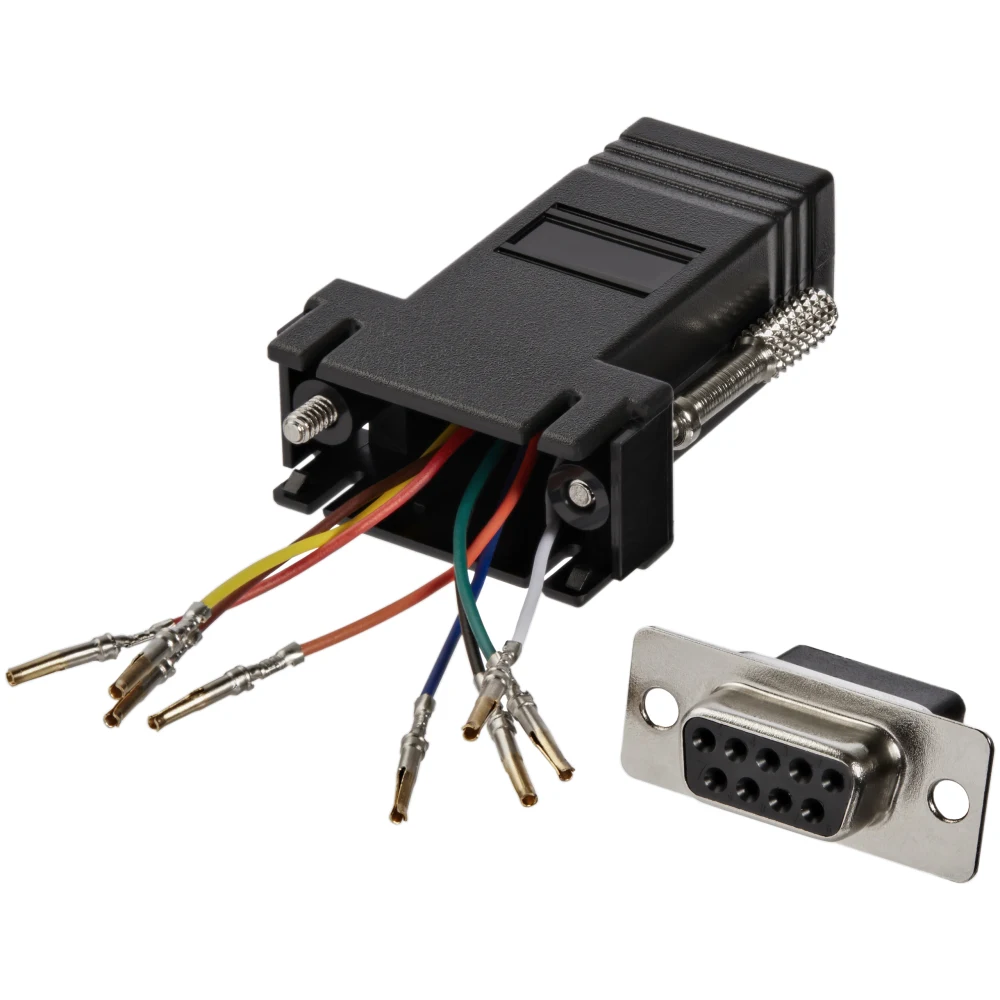 StarTech DB9 to RJ45 Modular Adapter - F/F - Serial adapter - DB-9 (F) to RJ-45 (F) - GC98FF - Serial adapter - DB-9 (F) to RJ-45 (F) - for P/N: ICUSB2324852, ICUSB422