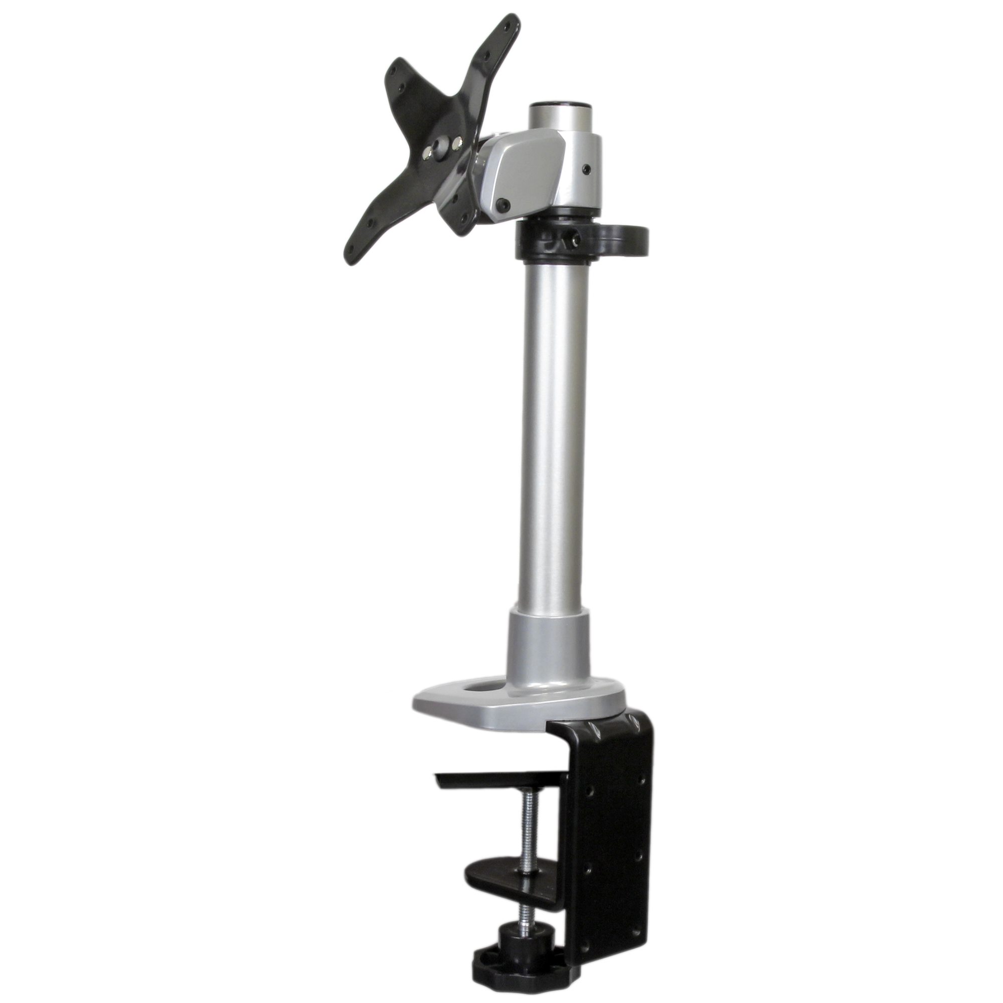 Startech Monitor Desk Mount - Adjustable - For up to 34" (30.9lb/14kg) Displays - Mounting kit - adjustable arm - for LCD display - plastic, steel - black - screen size: 12"-24" - desk-mountable - for P/N: ARMSTS, ARMSTSLG, STSCART