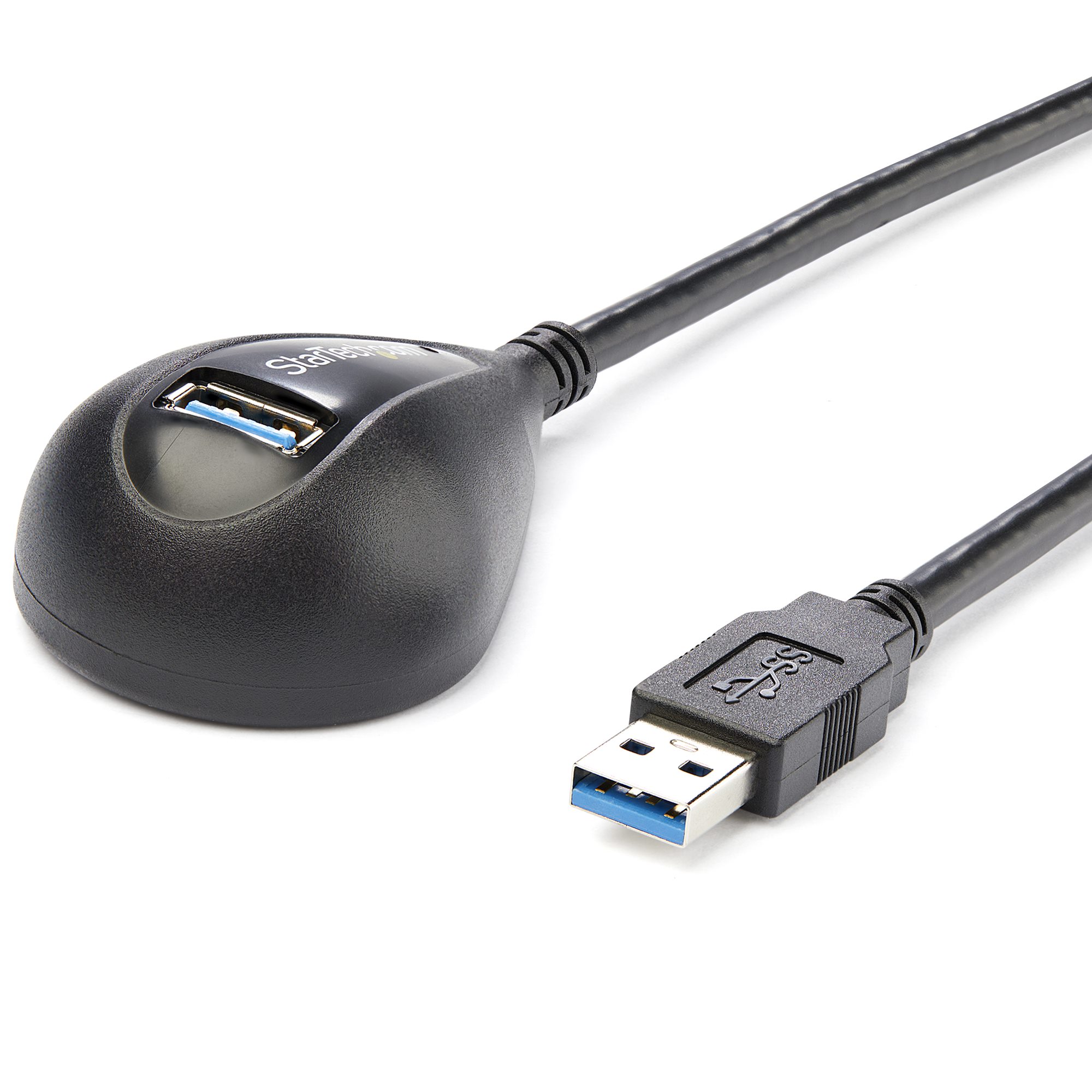 StarTech 5ft SuperSpeed USB 3.0 Extension Cable for Desktop - STP - USB-A Male to USB-A Female Cable for Computer - Black (USB3SEXT5DKB) - USB extension cable - USB Type A (F) to USB Type A (M) - USB 3.0 - 1.5 m - black - for P/N: CFASTRWU3, S355BU33ERM,