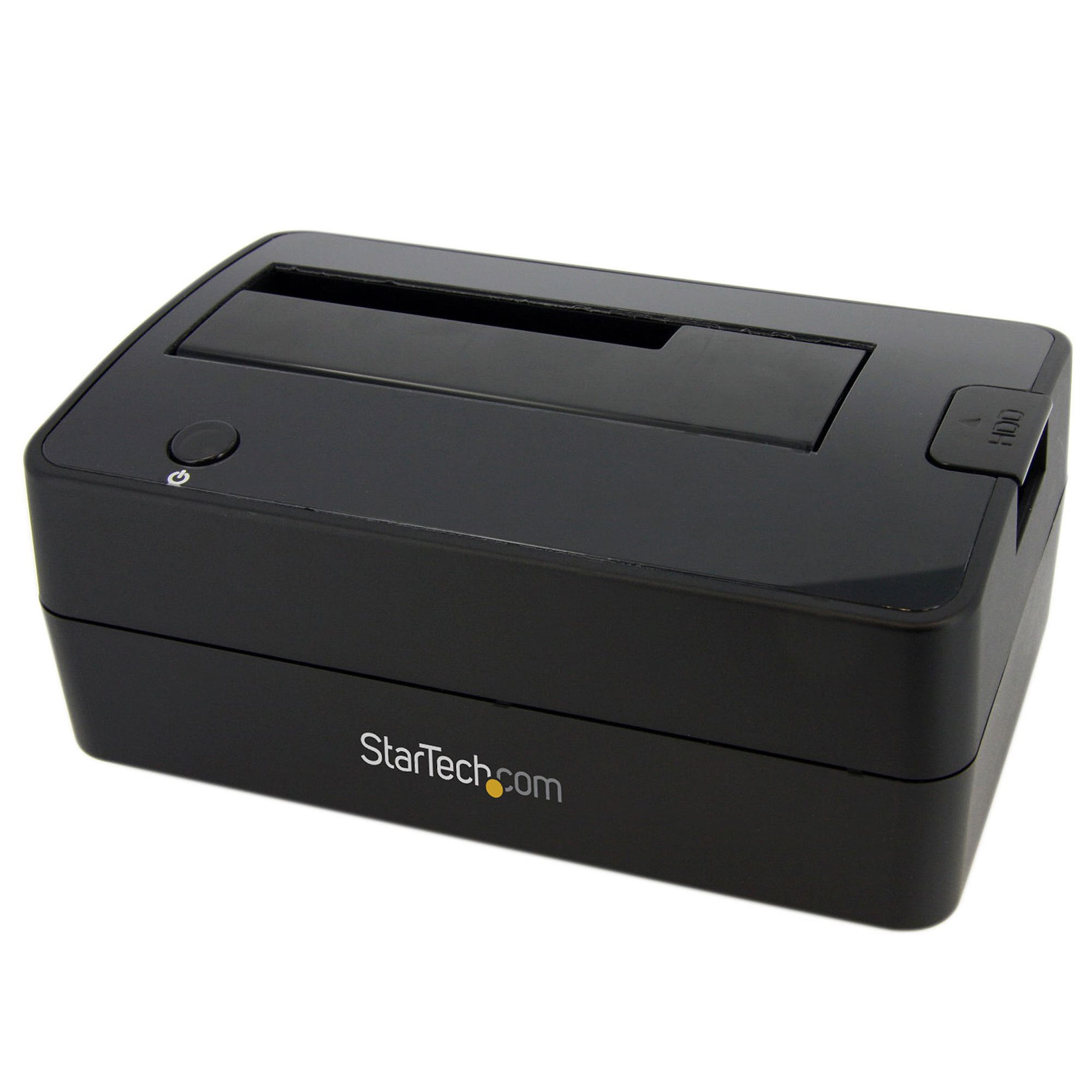 Startech SuperSpeed USB 3.0 to SATA Hard Drive Docking station for 2.5/3.5 HDD - HDD Docking station - SATA Dock - HDD docking station - bays: 1 - 2.5", 3.5" - SATA 3Gb/s - USB 3.0 - black - for P/N: PEXUSB3S24, PEXUSB3S44V, SVA12M2NEUA, SVA12M5NA, USBDUP