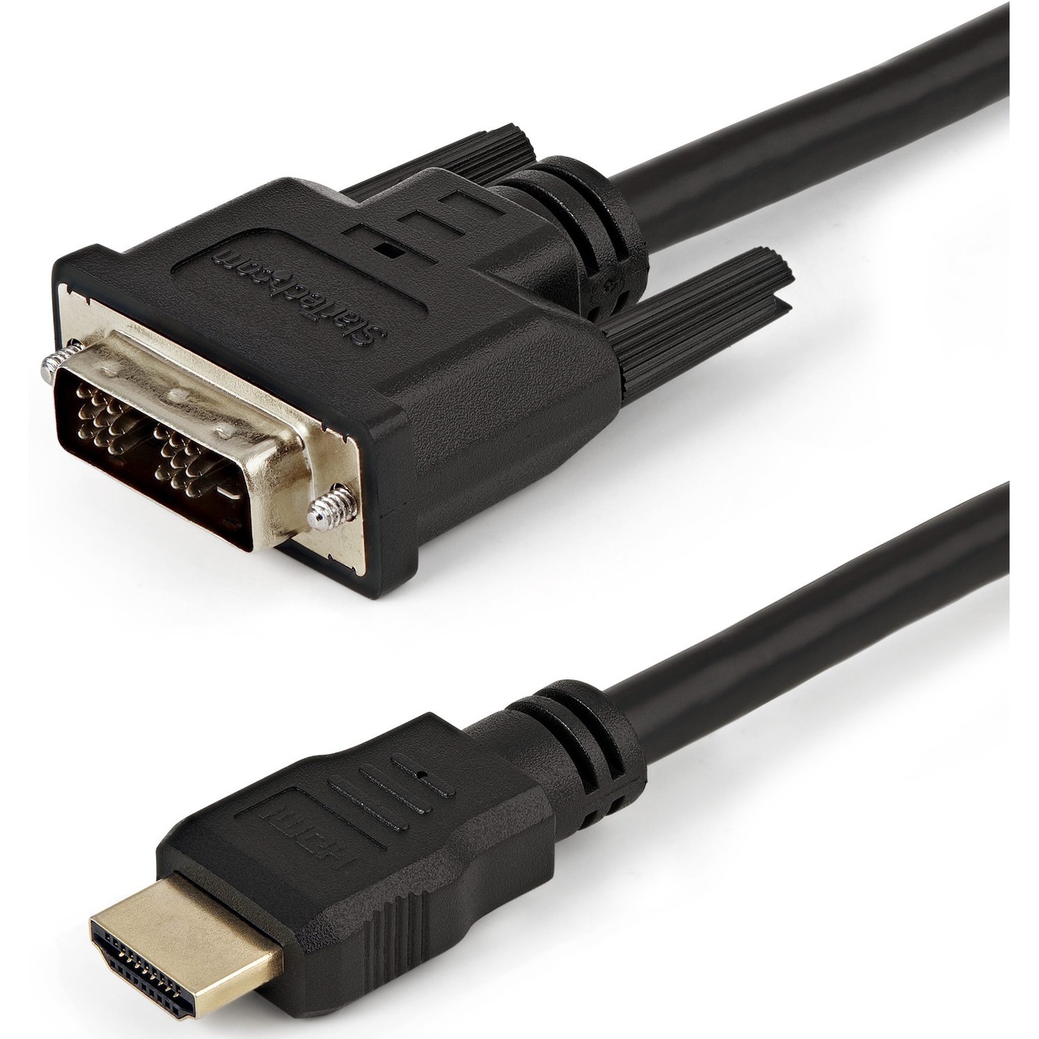 Startech 1.5m HDMI to DVID Cable M/M - Adapter cable - DVI-D male to HDMI male - 1.5 m - shielded - black