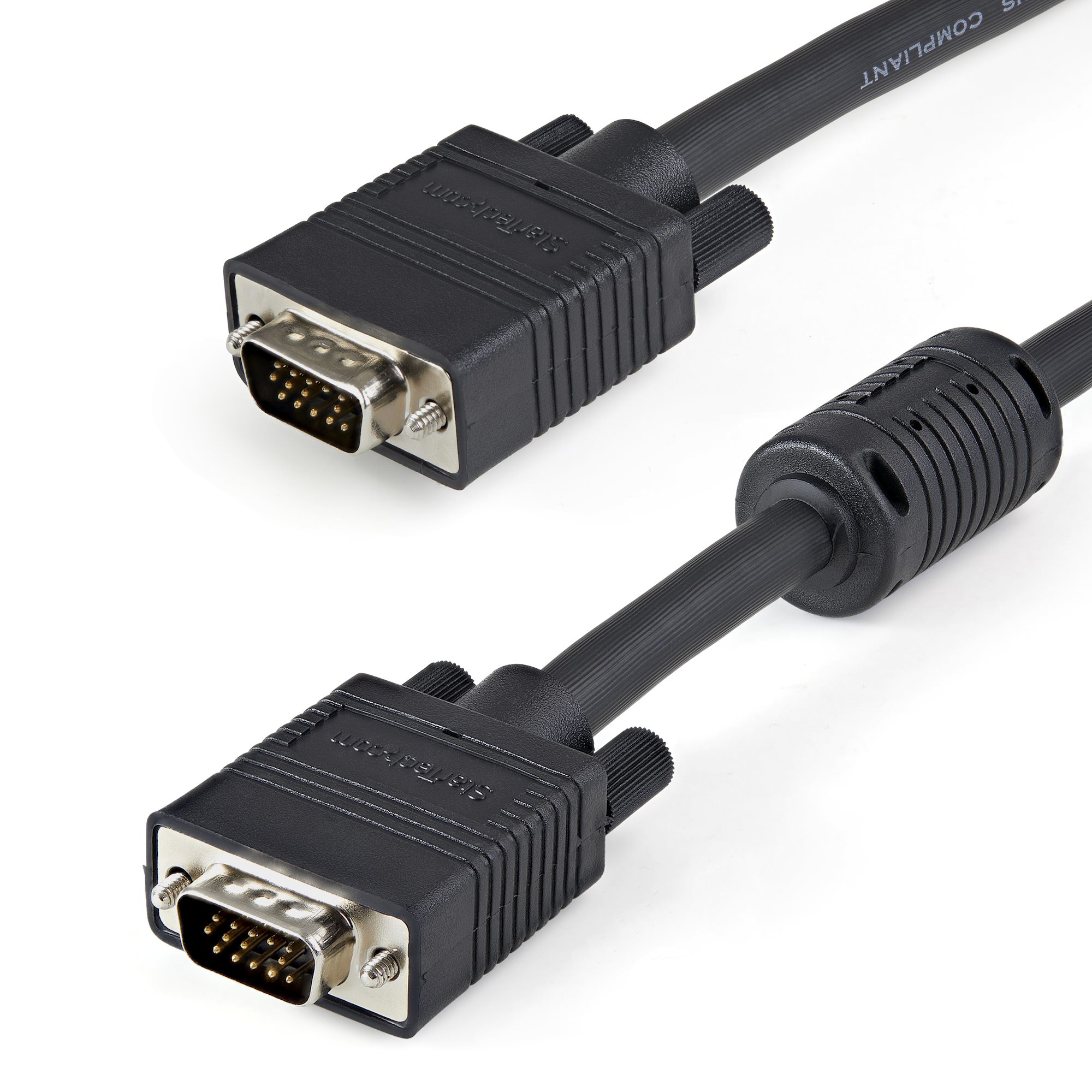 StarTech 10m Coax High Resolution Monitor VGA Cable HD15 M/M - VGA cable - HD-15 (VGA) (M) to HD-15 (VGA) (M) - 10 m - molded - black