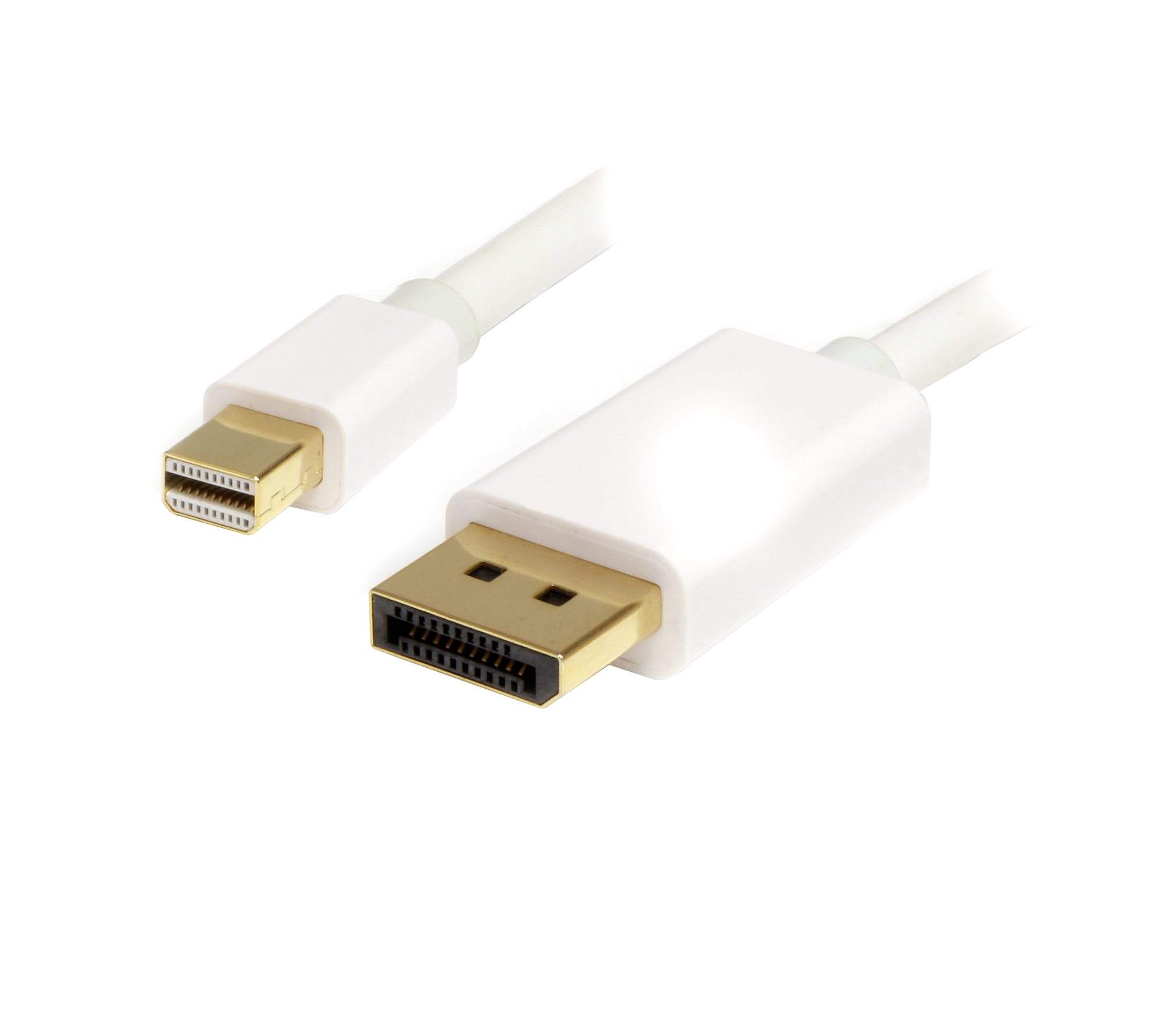 StarTech 2m Mini DisplayPort to DisplayPort 1.2 Cable DisplayPort 4k - DisplayPort cable - Mini DisplayPort (M) to DisplayPort (M) - 2 m - latched - black
