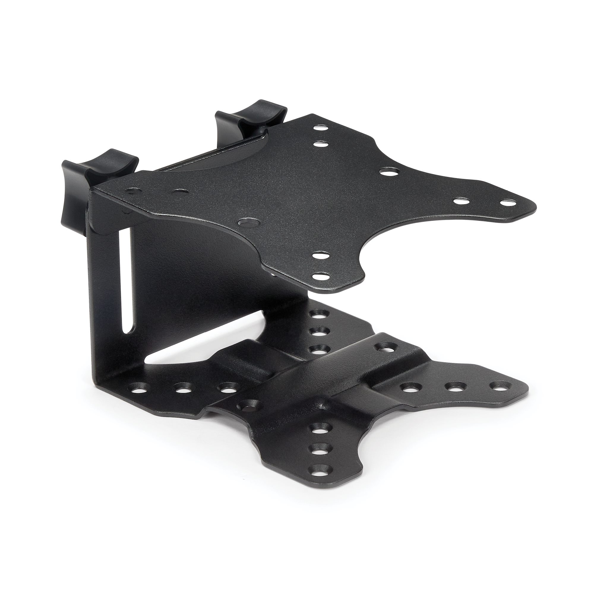 Startech Thin Client Mount - Mini PC VESA Mount - Adjustable .7 to 2.8" - Under Desk Computer Mount - Mac Mini Monitor Mount (ACCSMNT) - Mounting component (pole mount, strap, VESA mount bracket) - for thin client - plastic, steel - black - under-the-desk