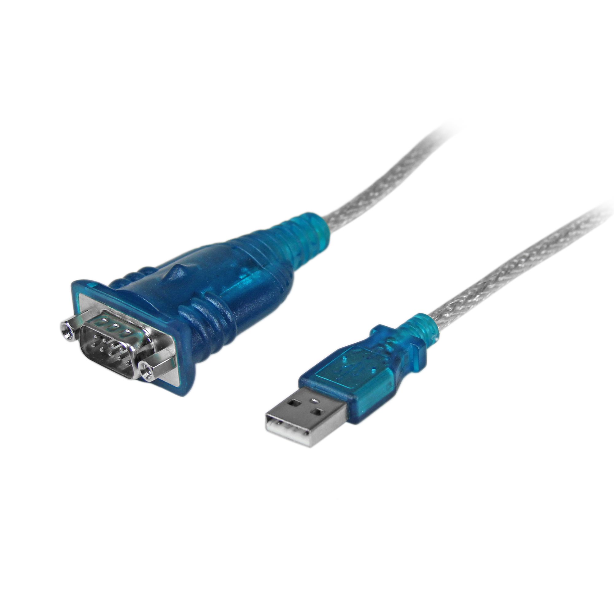 Startech 1 Port USB to Serial RS232 Adapter - Prolific PL-2303 - USB to DB9 Serial Adapter Cable - RS232 Serial Converter (ICUSB232V2) - Serial adapter - USB 2.0 - RS-232