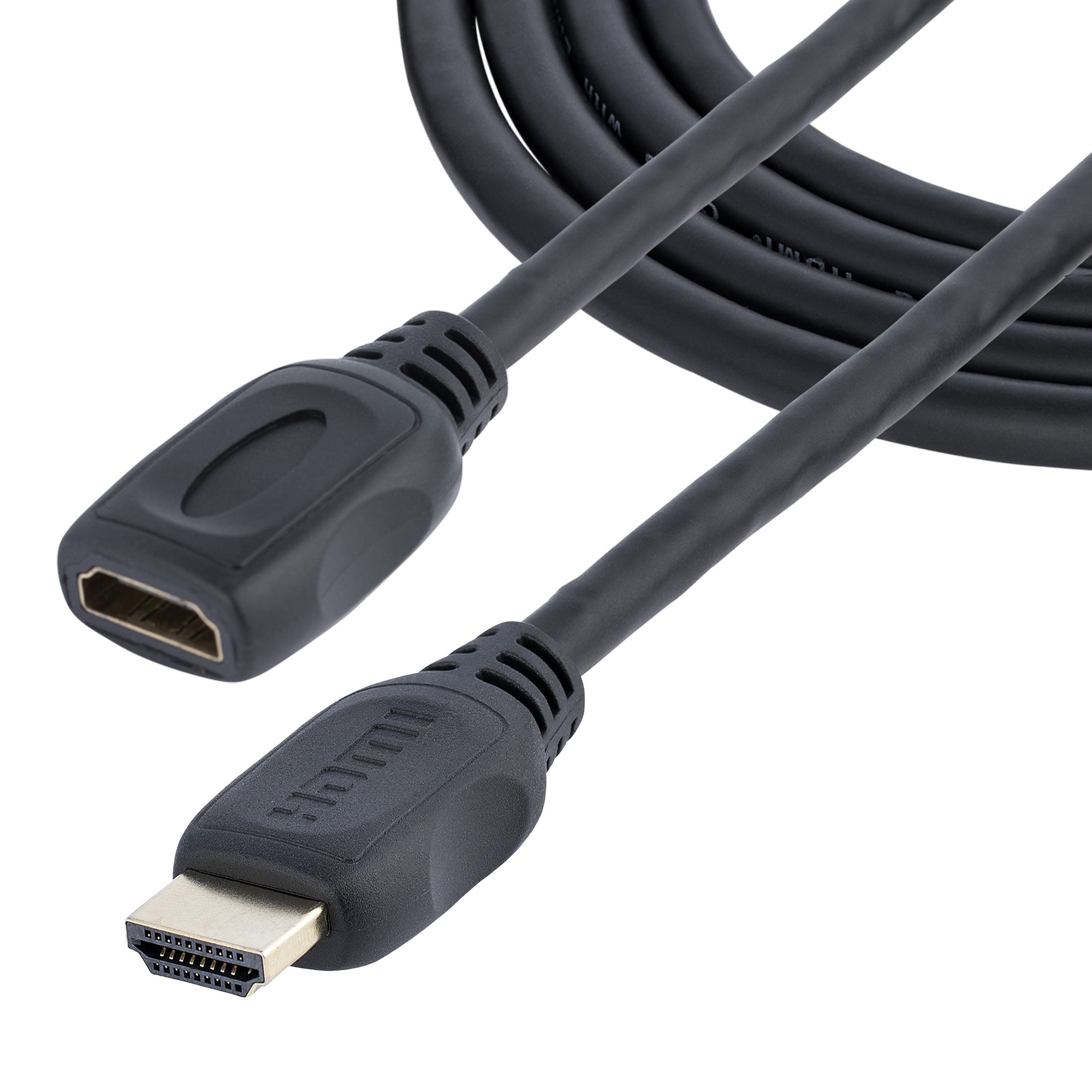 Startech 2m (6ft) HDMI Extension Cable, Ultra HD HDMI Male to Female Cable, 4K HDMI Cable Extender, 4K 30Hz UHD HDMI Cable with Ethernet M/F, High Speed HDMI 1.4 Cable, 10.2Gbps - HDMI Cord Extender - HDMI extension cable - HDMI male to HDMI female - 2 m