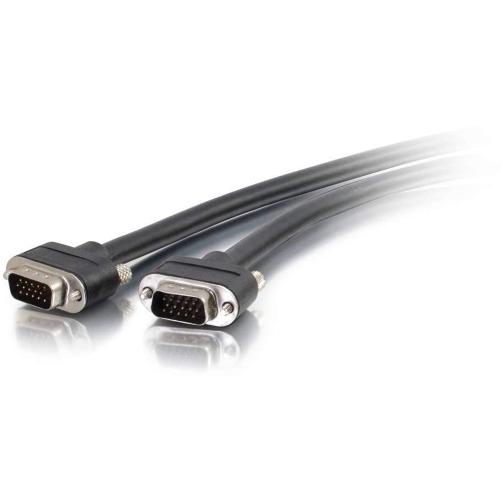 StarTech 3m Coax High Resolution Monitor VGA Video Cable HD15 M/M - VGA cable - HD-15 (VGA) (M) to HD-15 (VGA) (M) - 3 m - molded, thumbscrews - black