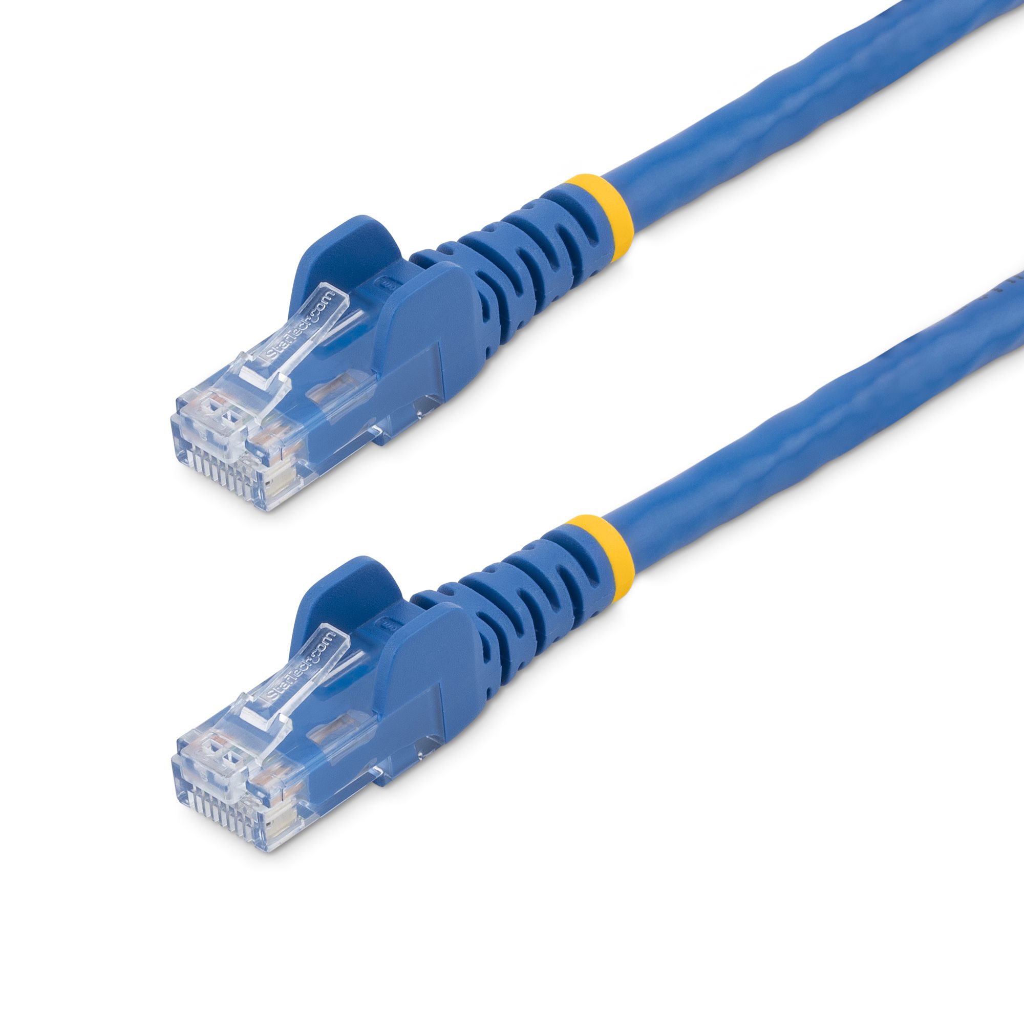 Startech 3m CAT6 Ethernet Cable, 10 Gigabit Snagless RJ45 650MHz 100W PoE Patch Cord, CAT 6 10GbE UTP Network Cable w/Strain Relief, Blue, Wiring is UL Certified/TIA - Category 6 - 24AWG (N6PATC3MBL) - Patch cable - RJ-45 (M) to RJ-45 (M) - 3 m - UTP - CA