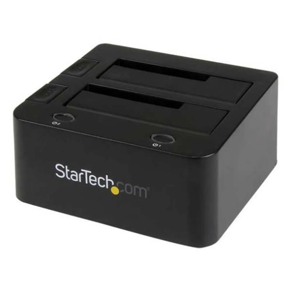 Startech Dual-Bay USB 3.0 to SATA and IDE Hard Drive Docking Station, USB Hard Drive Dock, External 2.53.5 SATA III and IDE (40 pin) SSDHDD Docking Station, Hot-Swap Hard Drive Bays - Top-Loading - Storage controller - 2.5", 3.5" - ATA / SATA 6Gb/s - USB
