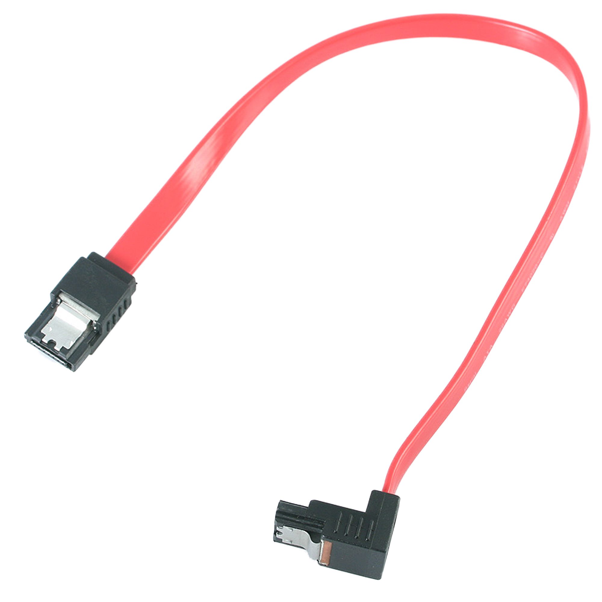 StarTech 12in Latching SATA Cable - SATA cable - Serial ATA 150/300/600 - SATA (R) to SATA (R) - 1 ft - latched - red - LSATA12 - SATA cable - Serial ATA 150/300/600 - SATA (R) to SATA (R) - 30 cm - latched - red - for P/N: 10P6G-PCIE-SATA-CARD, 2P6G-PCIE