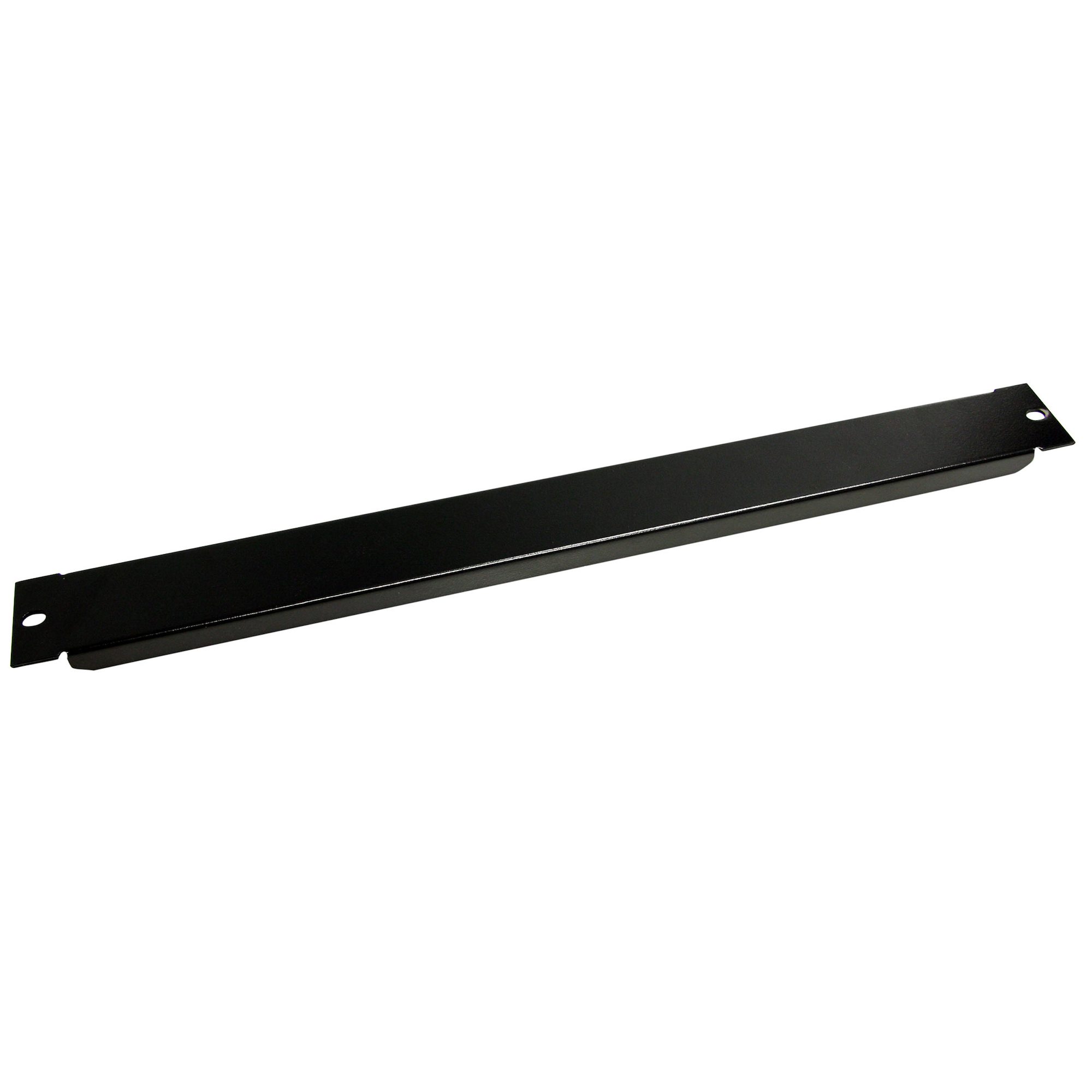 Startech 1U Blanking Panel - Metal Rack Mount Filler Panel - for 19in Server Rack Enclosure or Cabinet - Steel - Black (BLANKB1) - Blank panel - black - 1U - 19" - for P/N: RK1236BKF, RK2536BKF, RK4236BKB, RK619WALL, RK619WALLGB, RK960CP