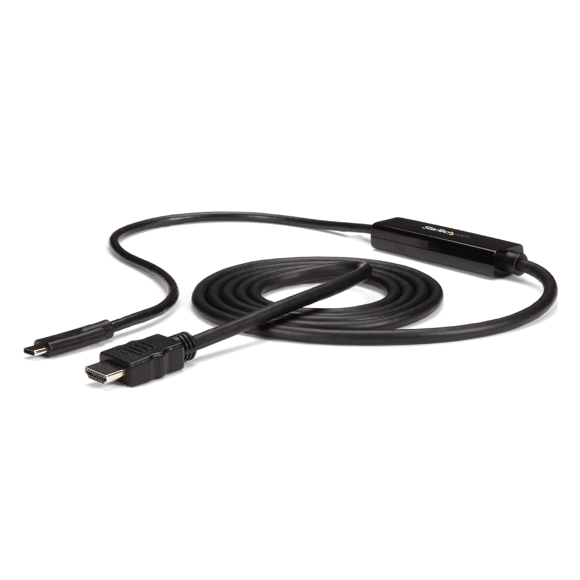 StarTech USB C to HDMI Adapter Cable - USB Type-C HDMI - 2m 6 ft. - 4K - External video adapter - USB-C - HDMI - for P/N: TB33A1C