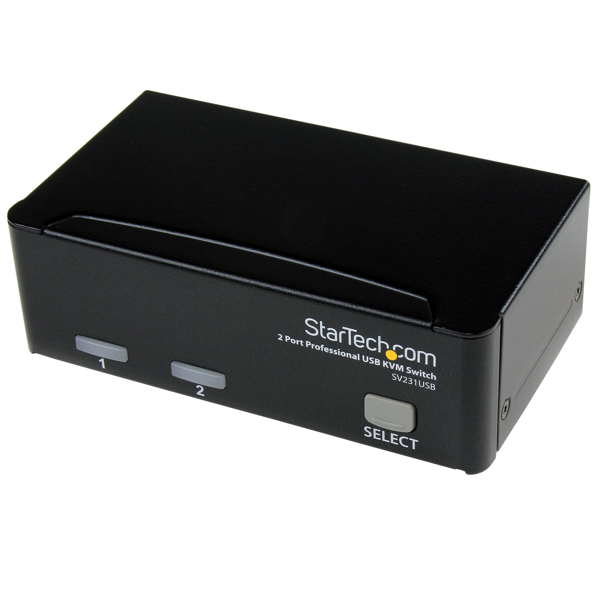 Startech 2 Port Professional USB KVM Switch Kit with Cables - KVM switch - 2 x KVM port(s) - 1 local user - desktop