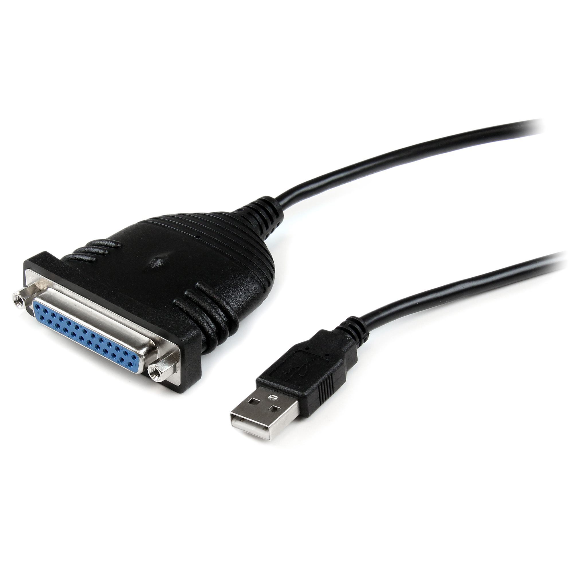 Startech 6 ft / 2m USB to DB25 Parallel Printer Adapter Cable - 2 Meter USB to IEEE-1284 Printer Cable - USB A to DB25 M/F (ICUSB1284D25) - Parallel adapter - USB 2.0 - IEEE 1284