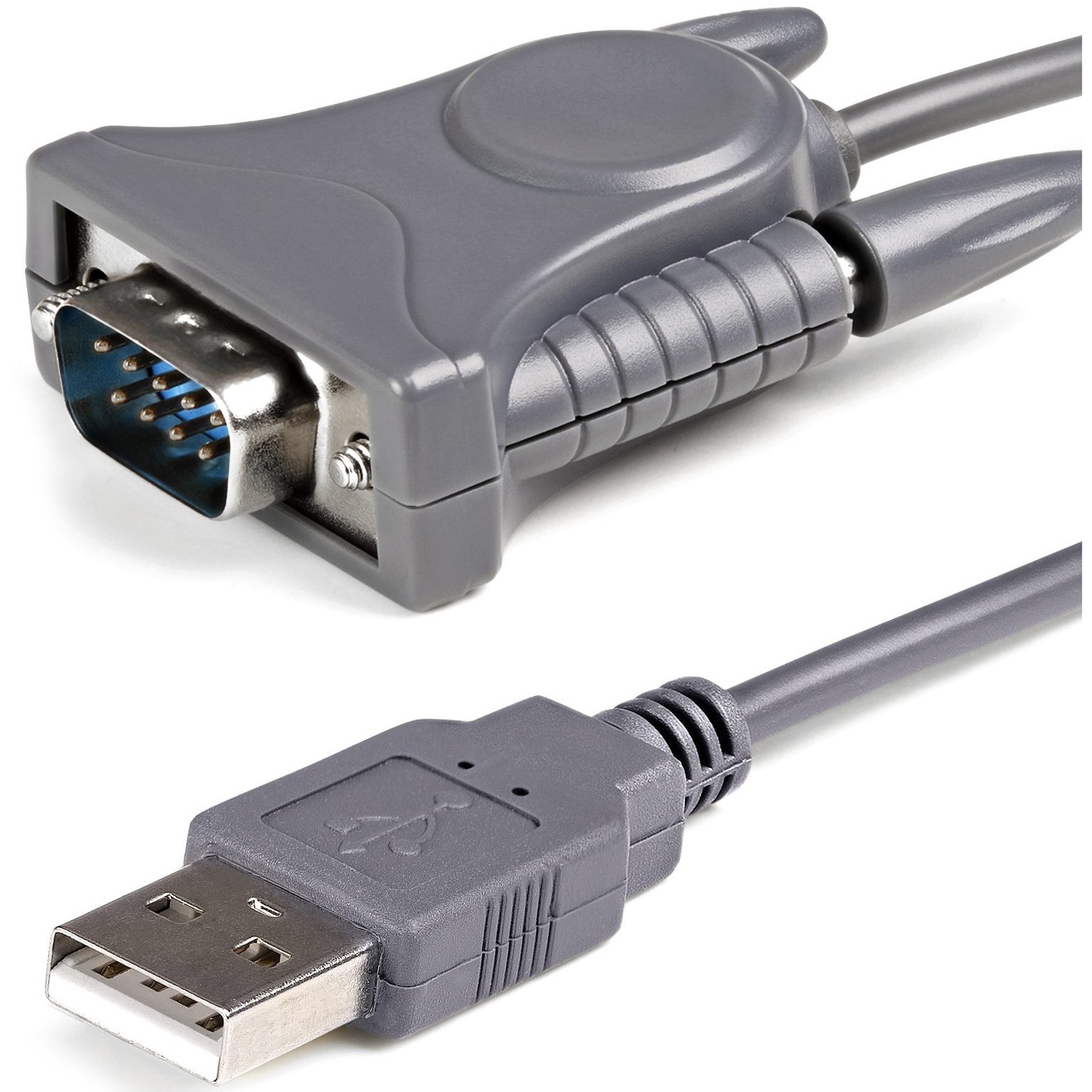 Startech USB to Serial Adapter - 3 ft / 1m - with DB9 to DB25 Pin Adapter - Prolific PL-2303 - USB to RS232 Adapter Cable (ICUSB232DB25) - Serial adapter - USB 2.0 - grey