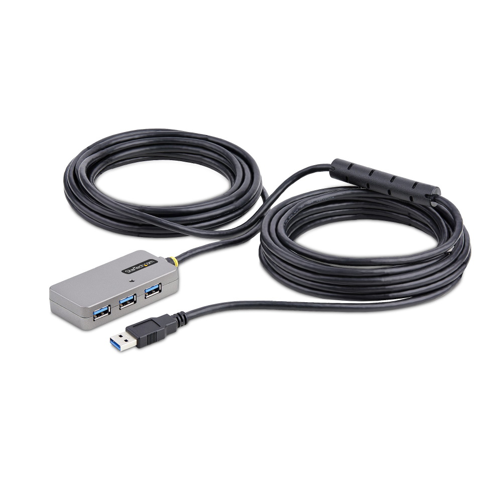 Startech 8 Port USB to Serial RS232 Adapter - Wall Mount - Din Rail - COM Port Retention - FTDI USB to DB9 RS232 Hub (ICUSB2328I) - Serial adapter - USB 2.0 - RS-232 x 8 - black