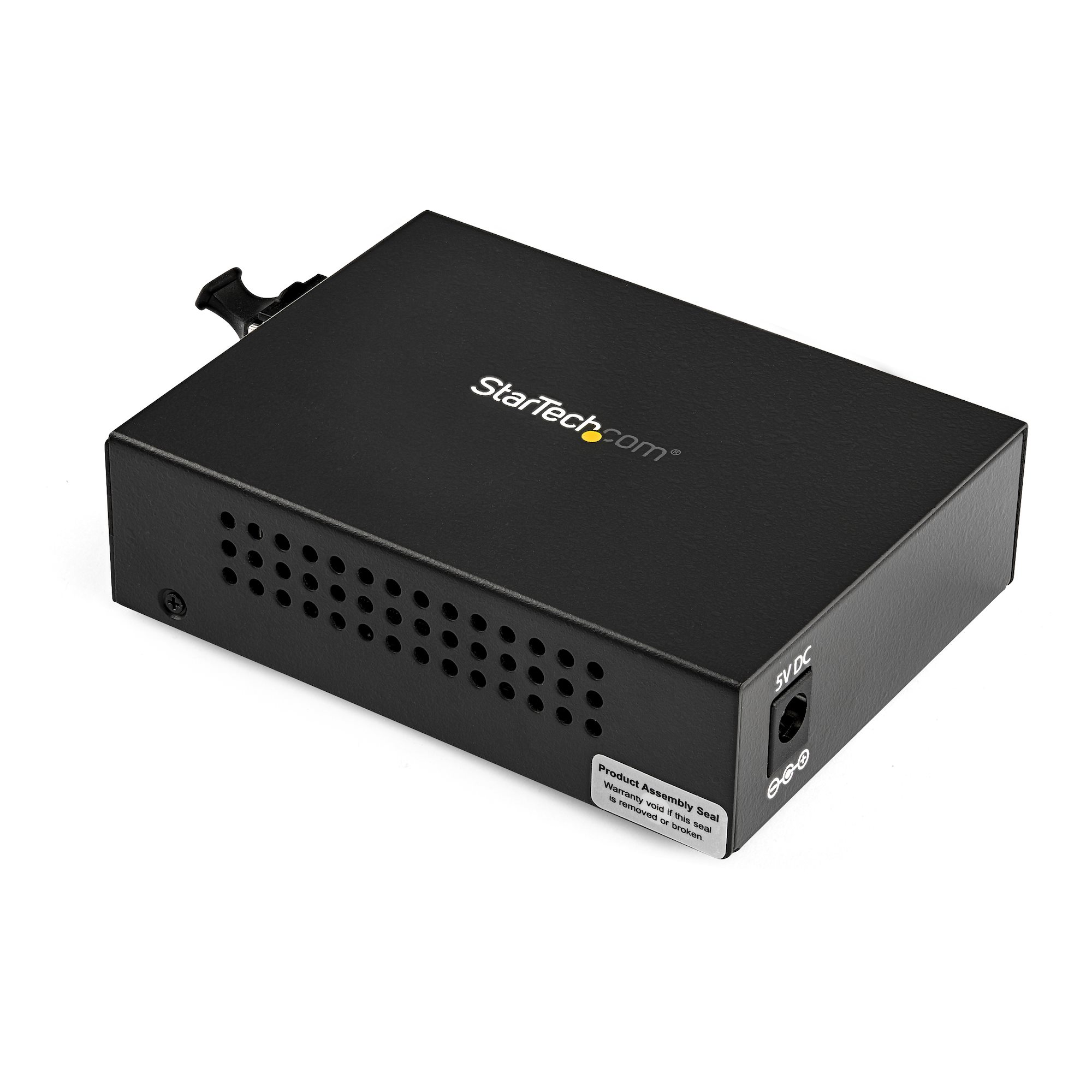 Startech Multimode (MM) LC Fiber Media Converter for 10/100/1000 Network - 550m - Gigabit Ethernet - 850nm - with SFP Transceiver (MCM1110MMLC) - Fibre media converter - 1GbE - 10Base-T, 1000Base-LX, 1000Base-SX, 100Base-TX, 1000Base-T - RJ-45 / LC multi-