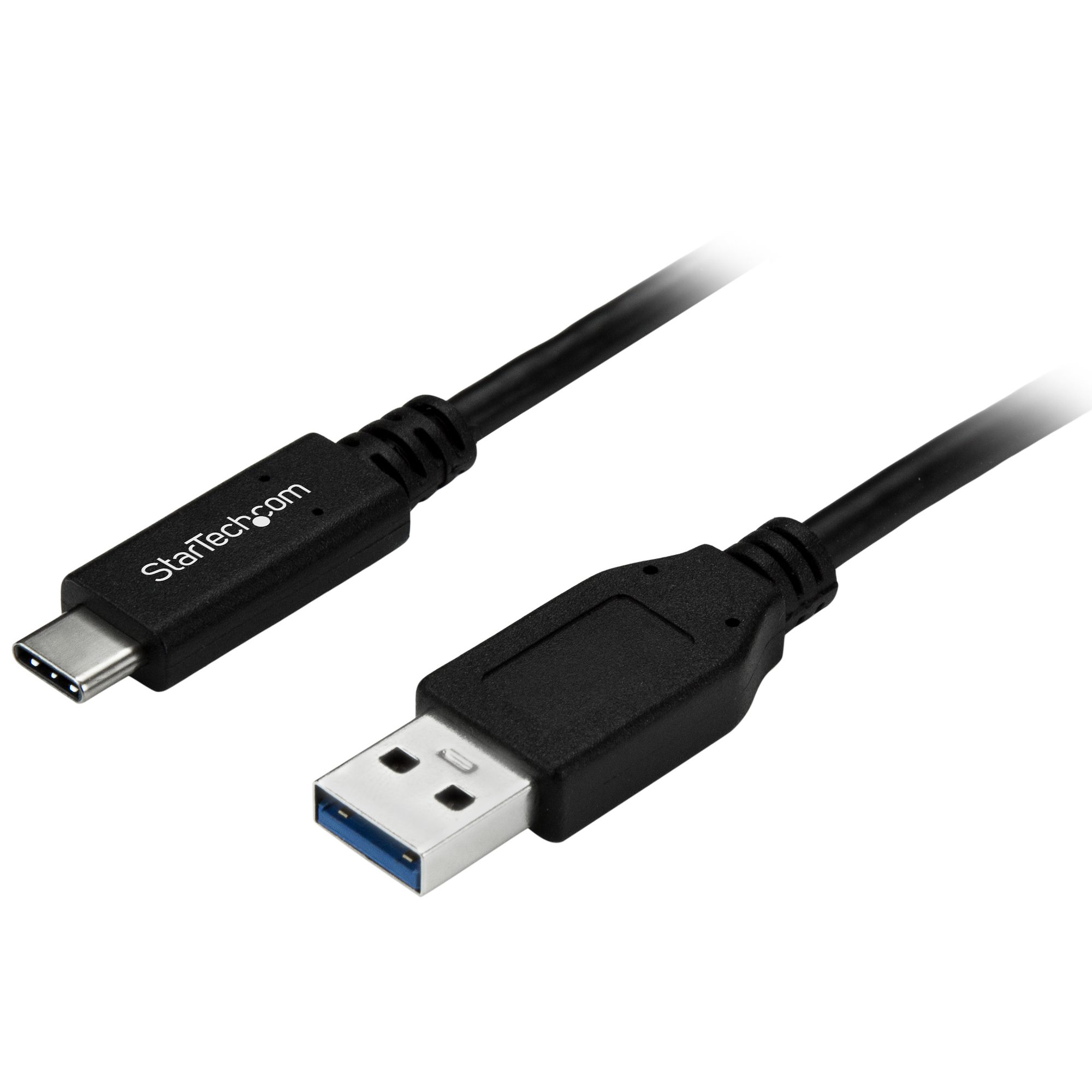 StarTech USB to USB C Cable - 1m / 3 ft - 5Gbps - USB A to USB C - USB Type C - USB Cable Male to Male - USB C to USB (USB315AC1M) - USB cable - USB (M) to USB-C (M) - USB 3.0 - 1 m - black - for P/N: HB30A3A1CST, HB30C3A1CST, HB30C5A2CSC, HB30C5A2CST, HB