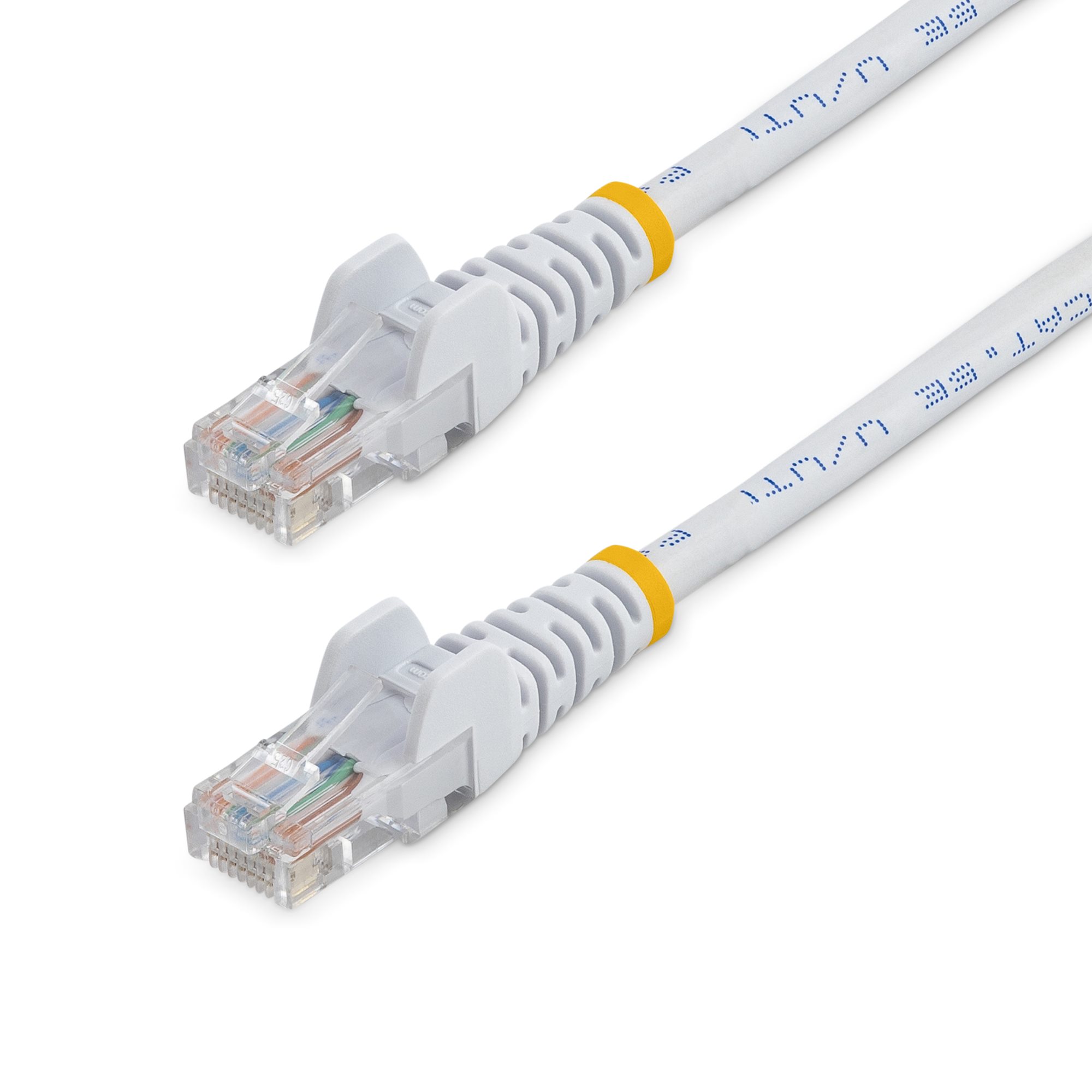 Startech Snagless Cat 5e UTP Patch Cable - Patch cable - RJ-45 (M) to RJ-45 (M) - 3 m - UTP - CAT 5e - molded, snagless - white