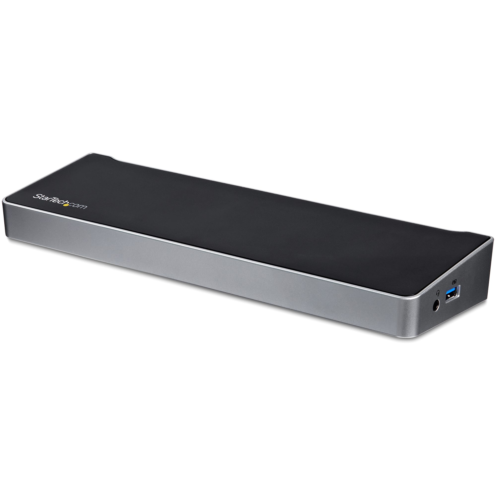 Startech Triple Monitor USB 3.0 Laptop Docking Station - 4K HDMI, 2x DisplayPort - Universal USB Dock for Windows & Mac OS (10.14 & Above) (USB3DOCKH2DP) - Docking station - USB - 1GbE - for P/N: ARMBARTRIO2, ARMTRIO, LTLOCK